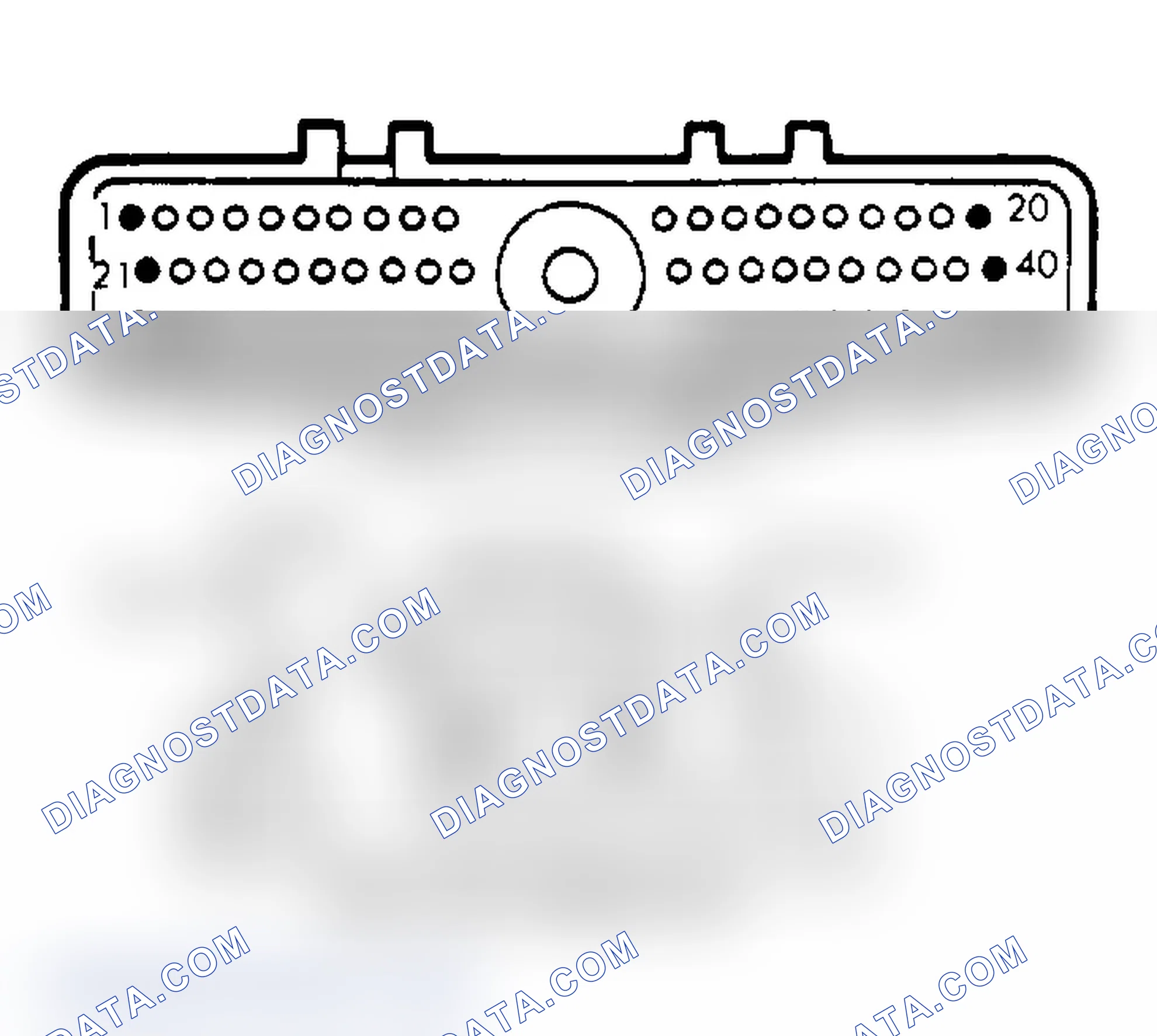 Scheme 86: Connector Pin Locations