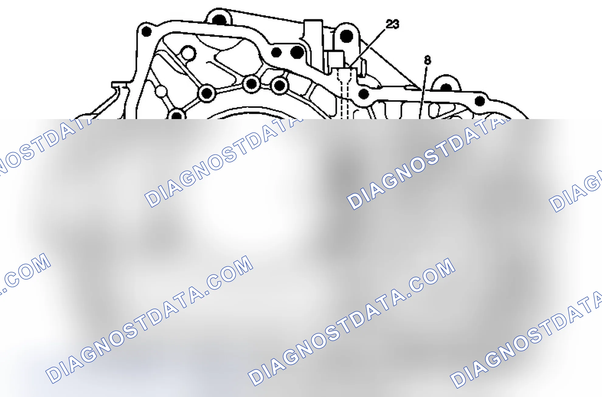 Scheme 18: Torque Converter and Differential Housing - Case Side