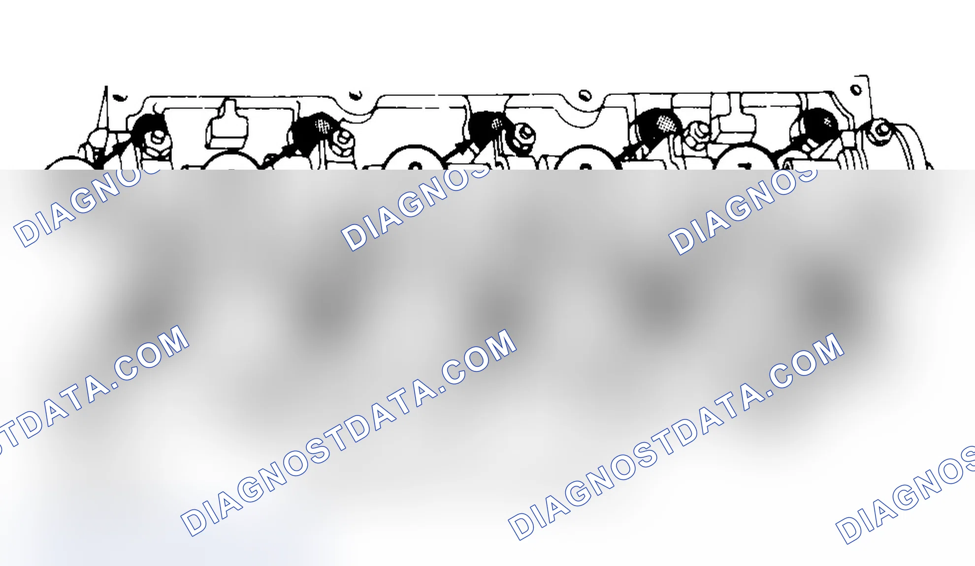 Scheme 3: Typical Cylinder Head Tightening or Loosening Sequence