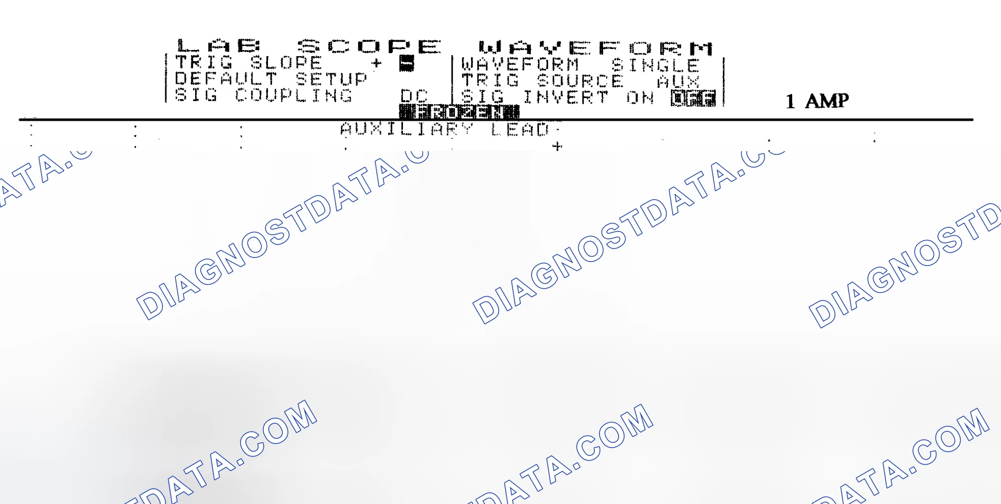 Scheme 20: Single Injector w/Normal Current Flow - Current Pattern