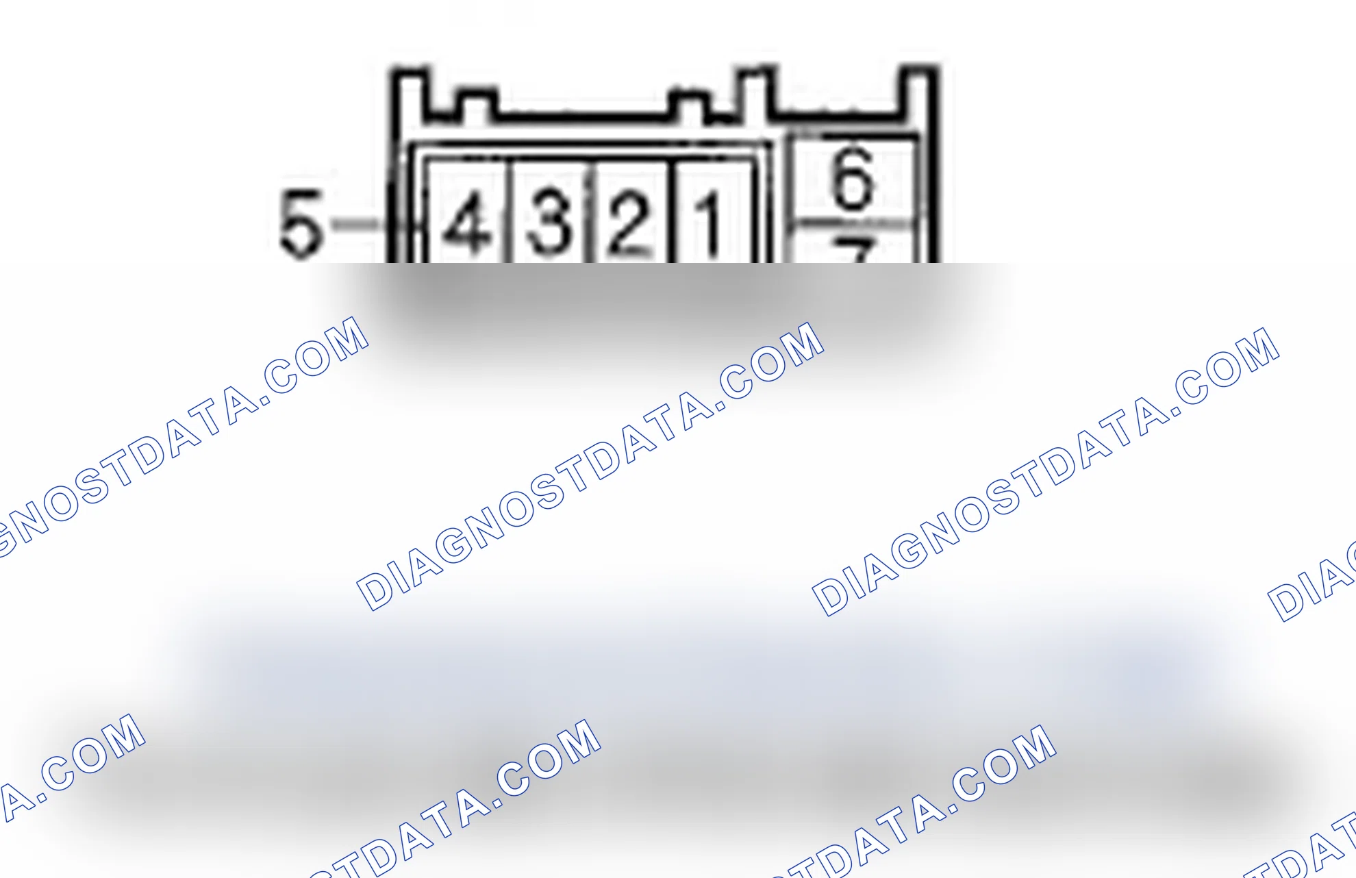 Scheme 22: Audio-Navigation Unit Connector K (7P)