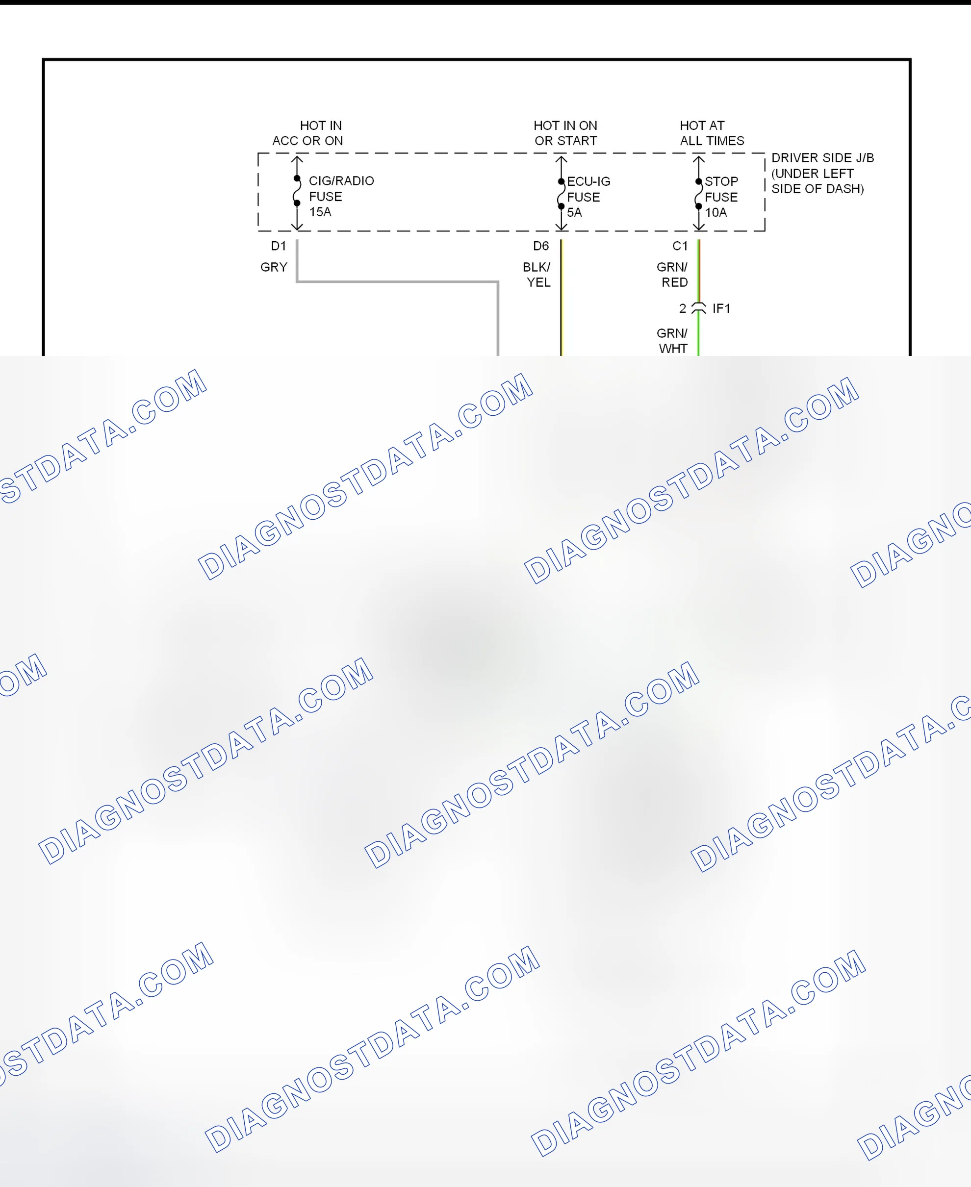 Scheme 22: Shift Interlock System Wiring Diagram (1995-96 Tercel)