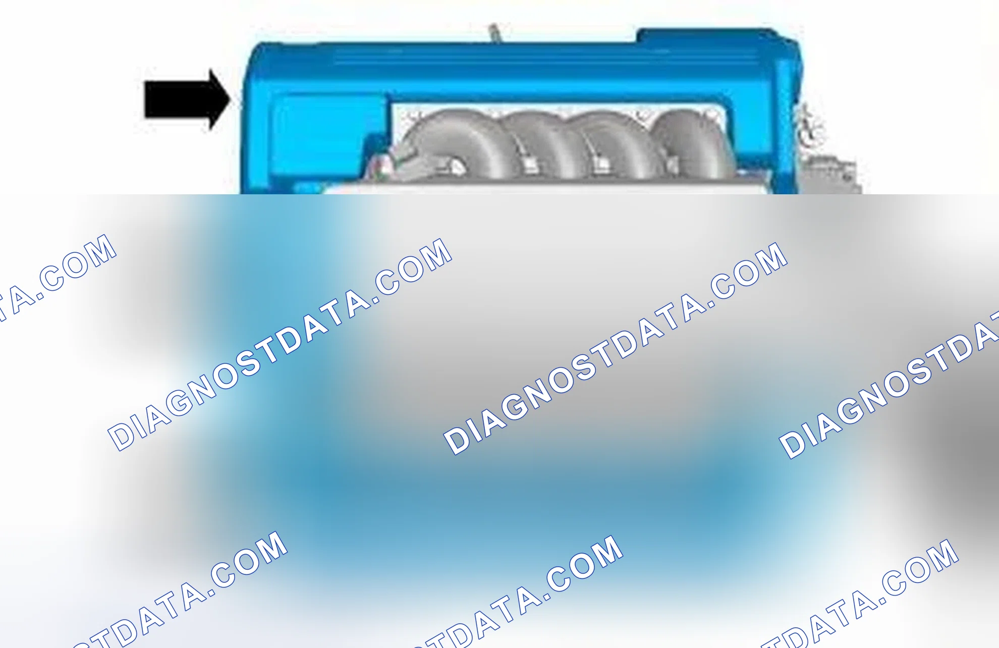 Scheme 515: Intake manifold cover