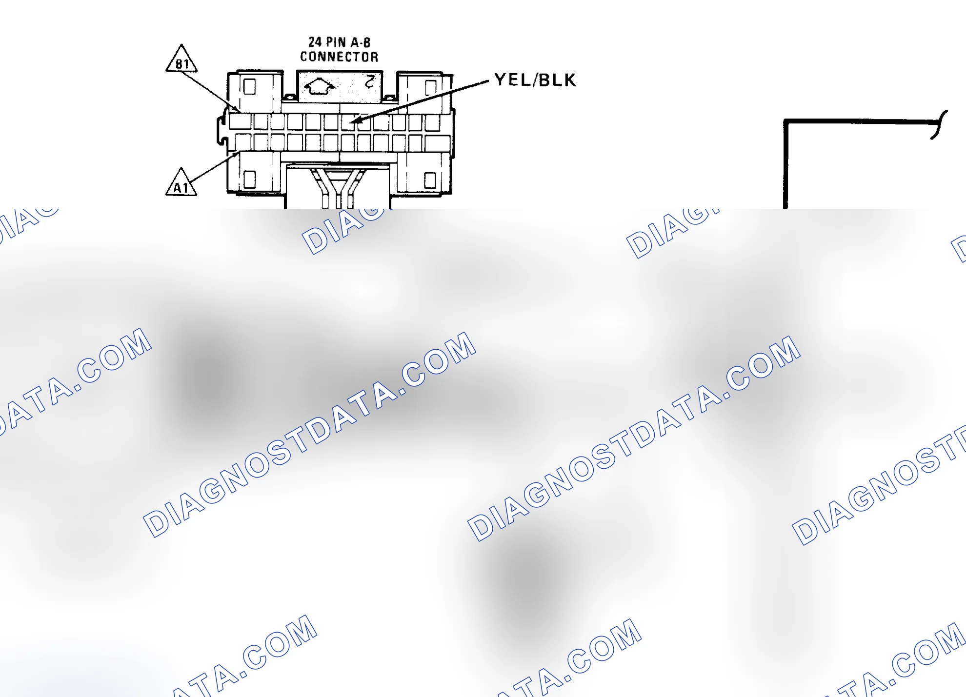Scheme 328: Code 43 Schematic, Electronic Spark Control (All Engines)