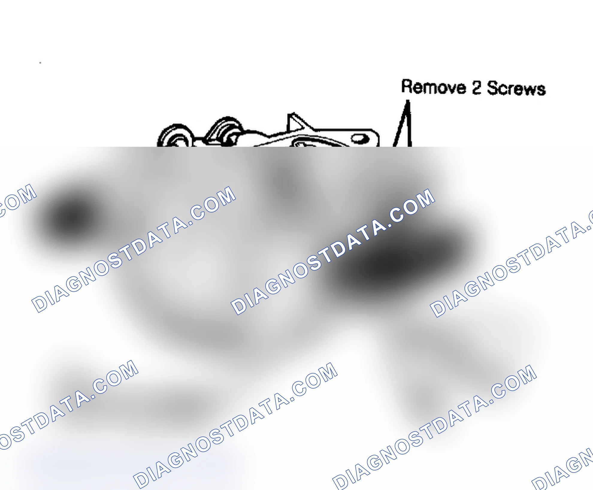 Scheme 25: Removing TPS Assembly Invert throttle body unit to remove TPS.