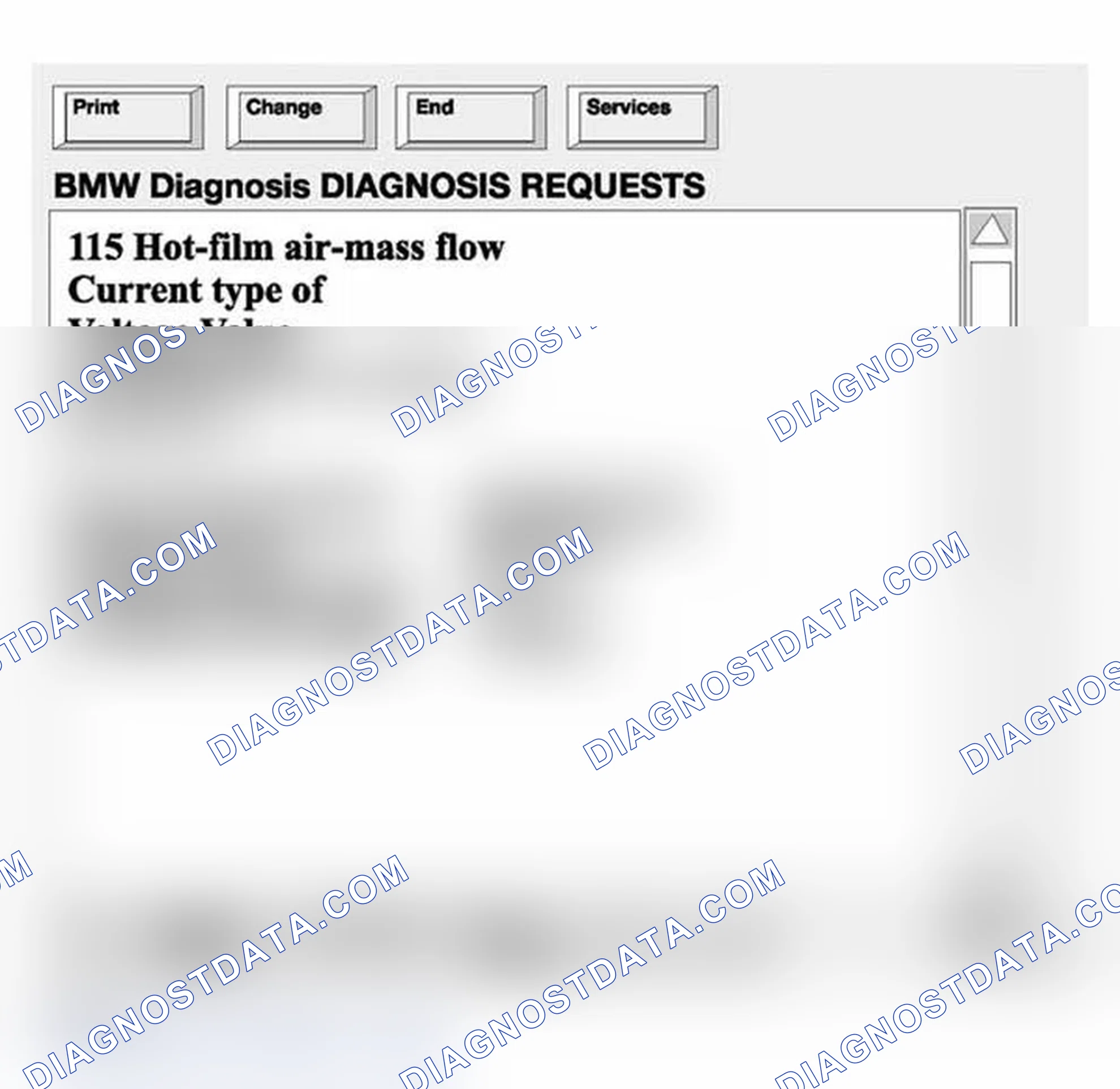 Scheme 253: BMW Fault Code (DISplus/MoDIC)