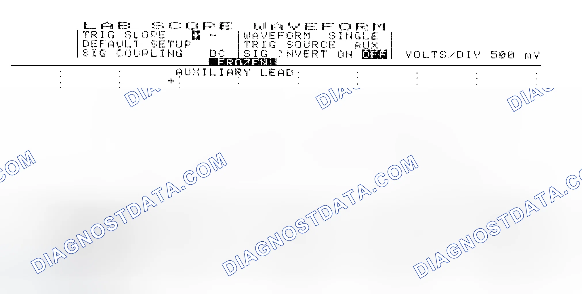 Scheme 14: Single Injector w/Excessive Current Flow - Current Pattern