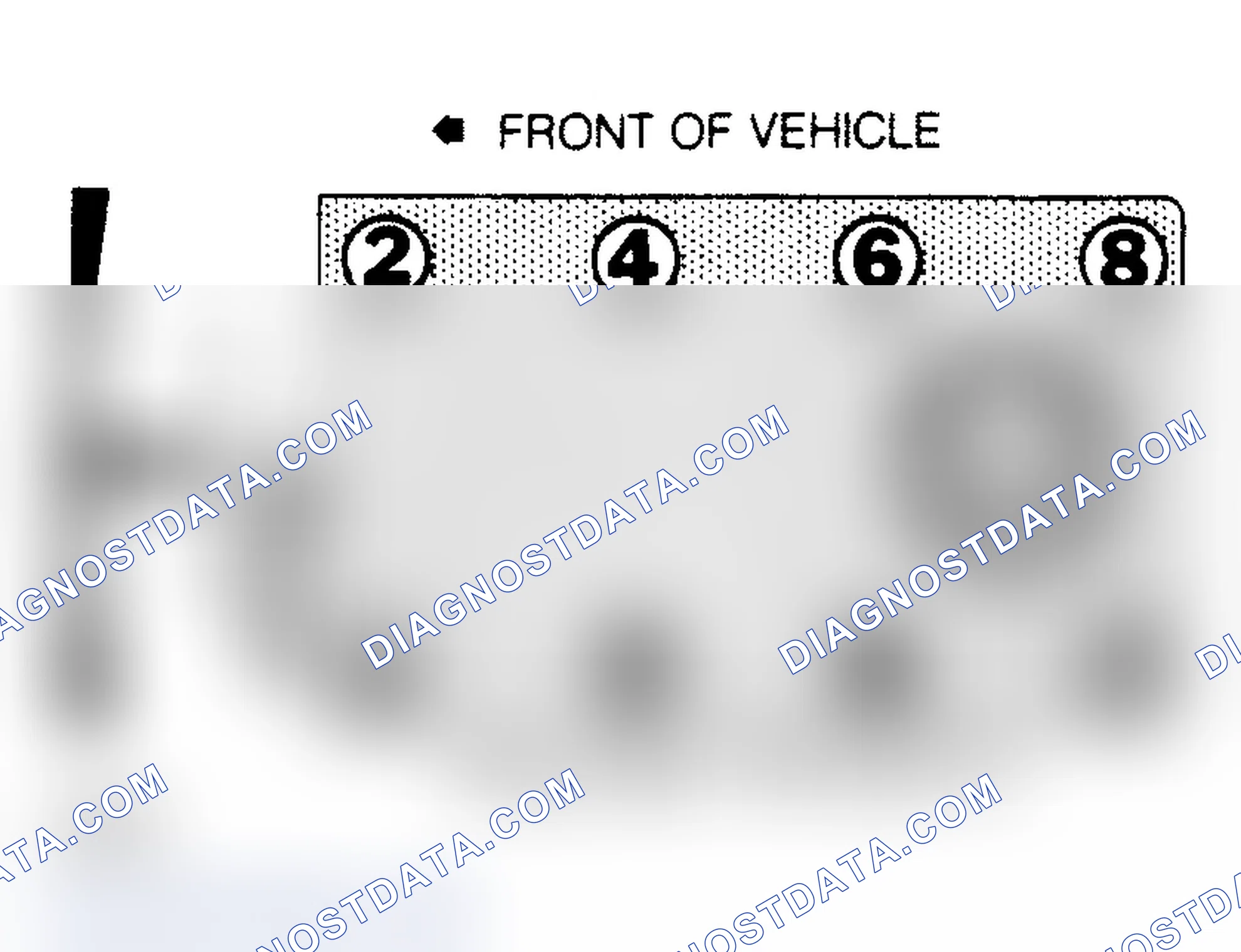 Scheme 7: Firing Order & Timing Mark (Magnetic Timing Pick-Up Is Located At 10 Degrees ATDC)