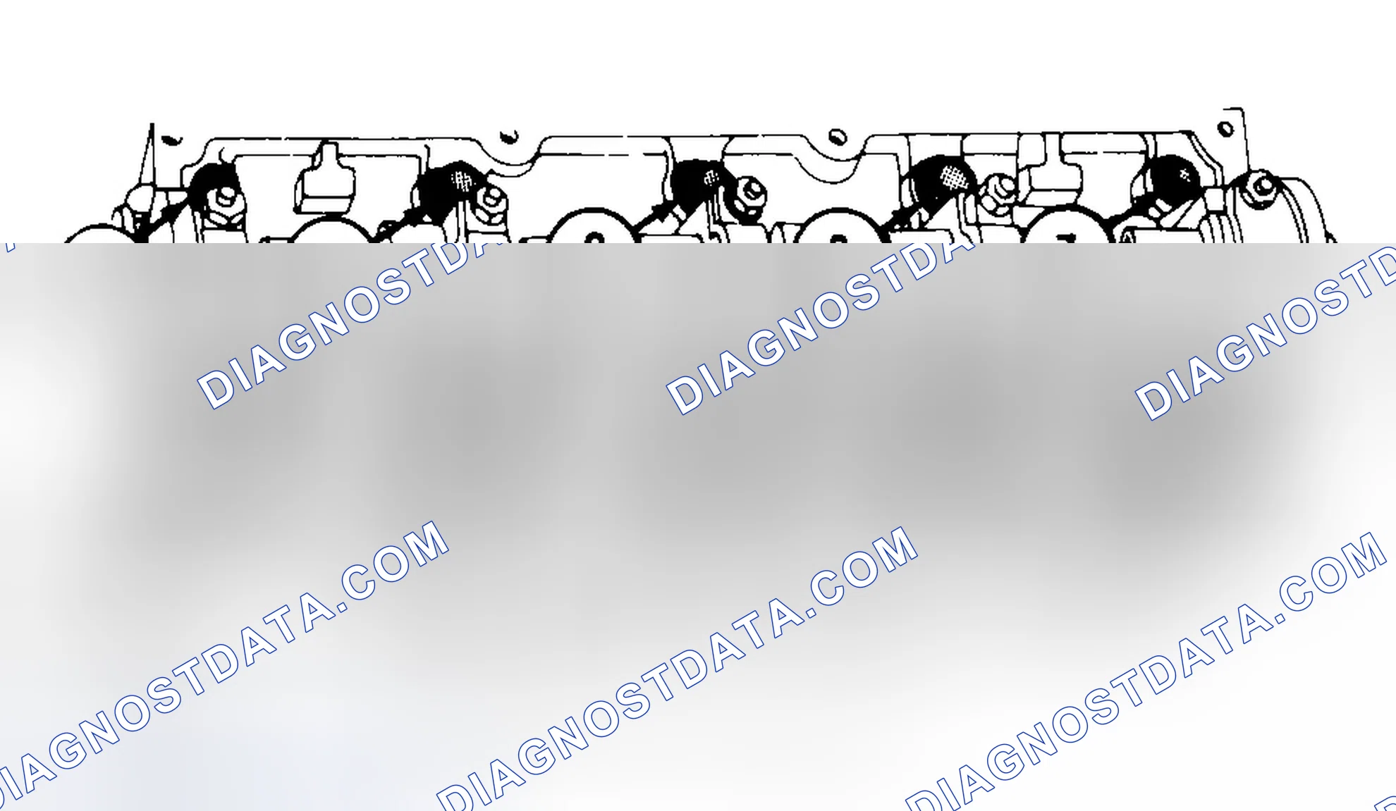 Scheme 7: Typical Cylinder Head Tightening or Loosening Sequence