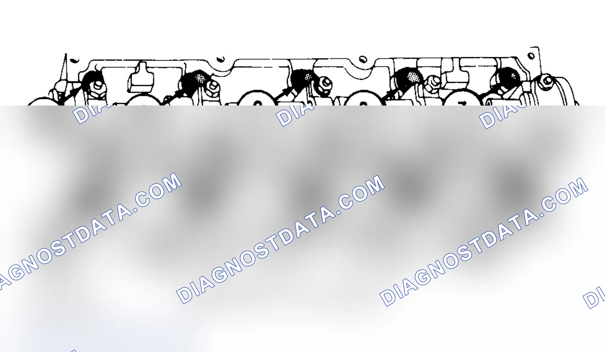 Scheme 3: Typical Cylinder Head Tightening or Loosening Sequence