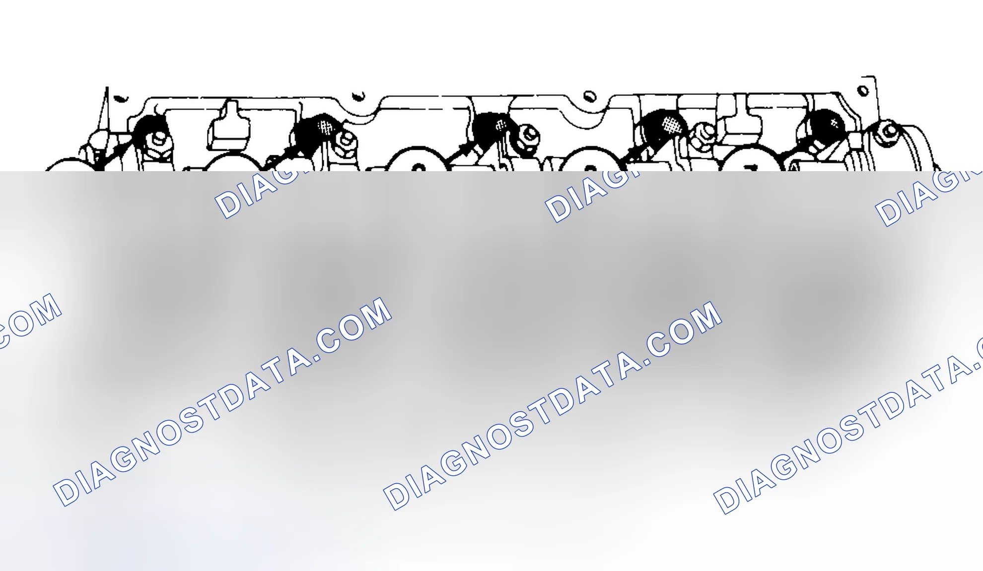 Scheme 7: Typical Cylinder Head Tightening or Loosening Sequence