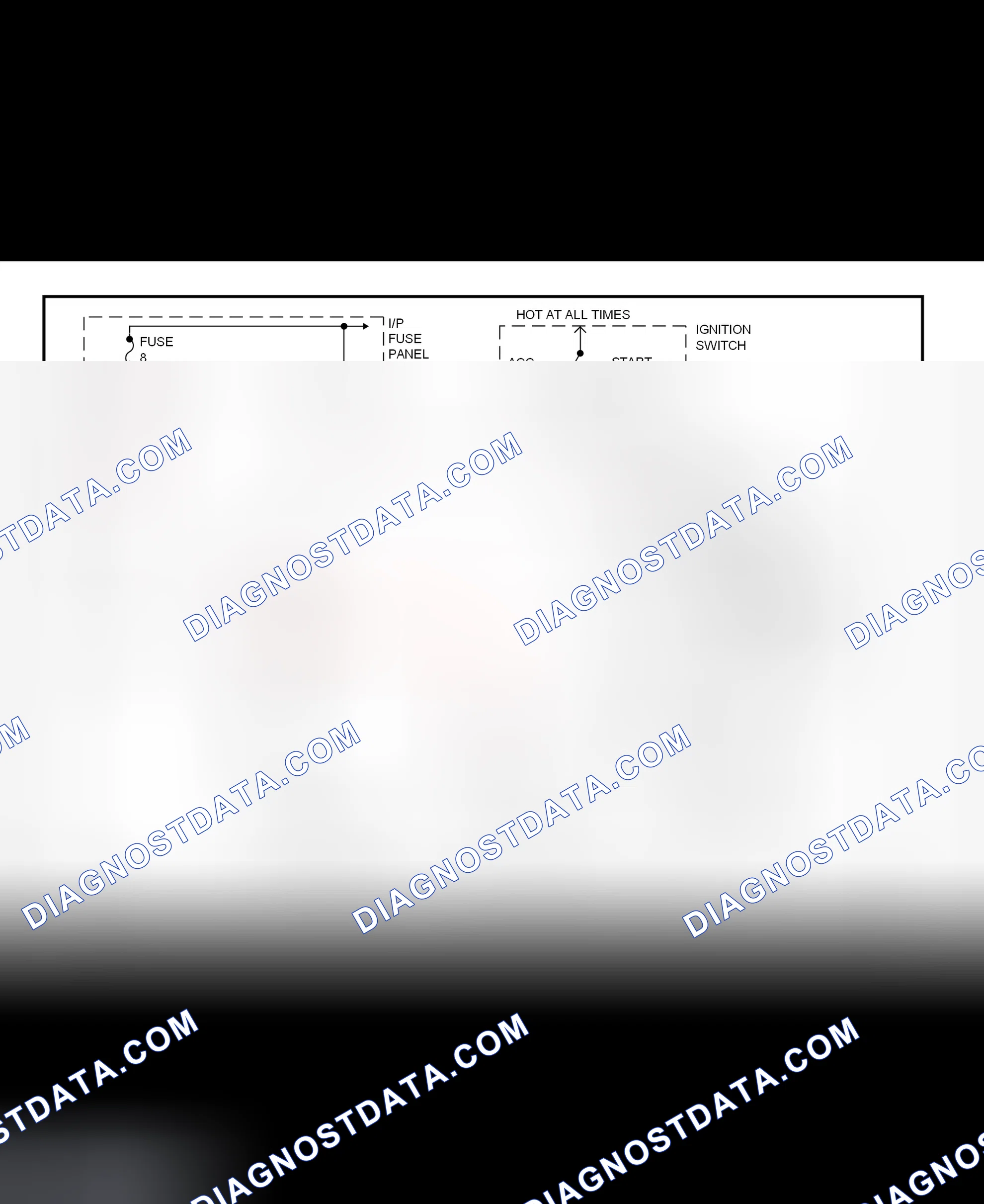 Scheme 1: Starter System Wiring Diagram (3.0 2V & 3.0L Flex-Fuel)