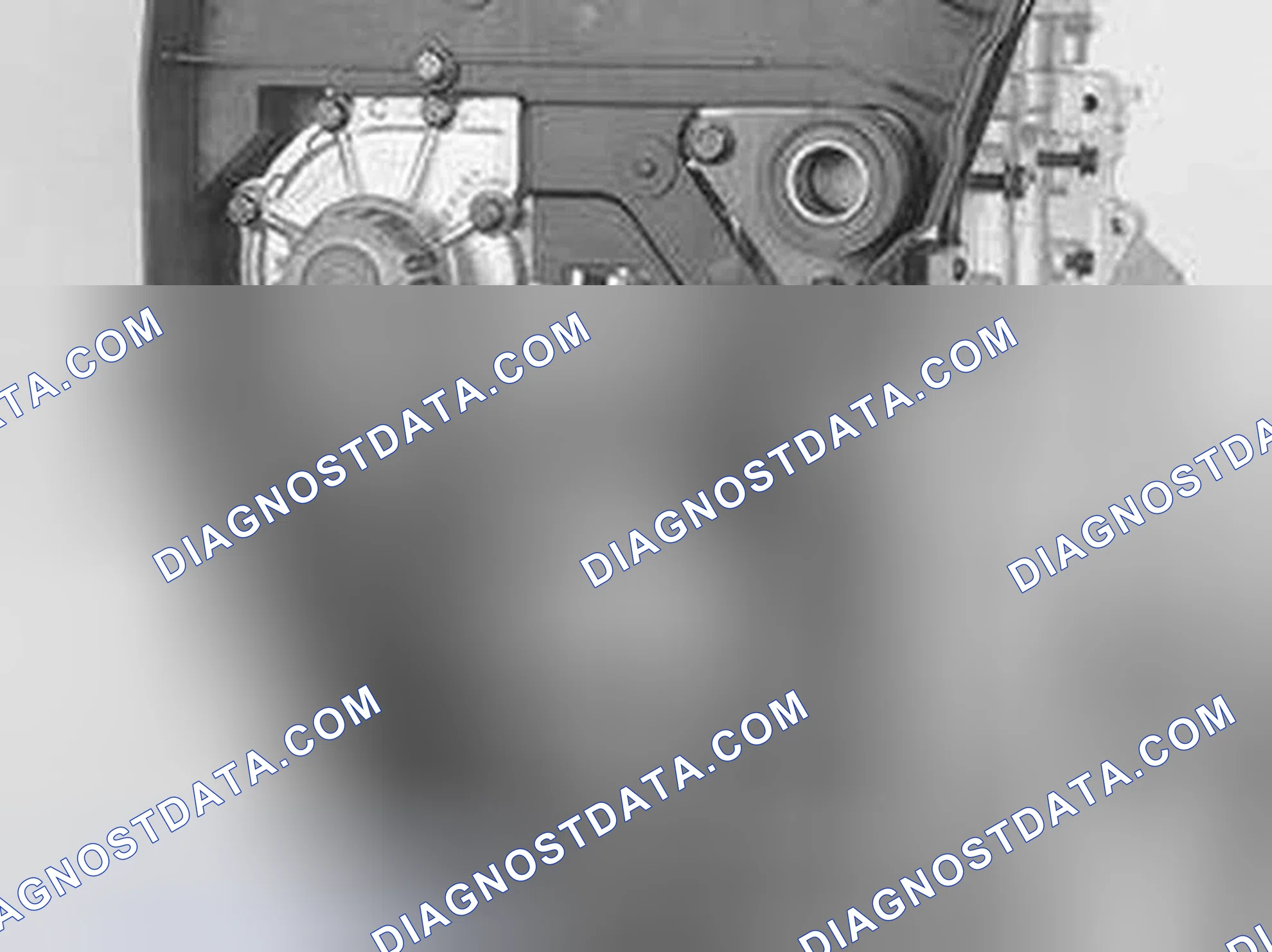 Scheme 476: Installing the idler pulley and belt tensioner