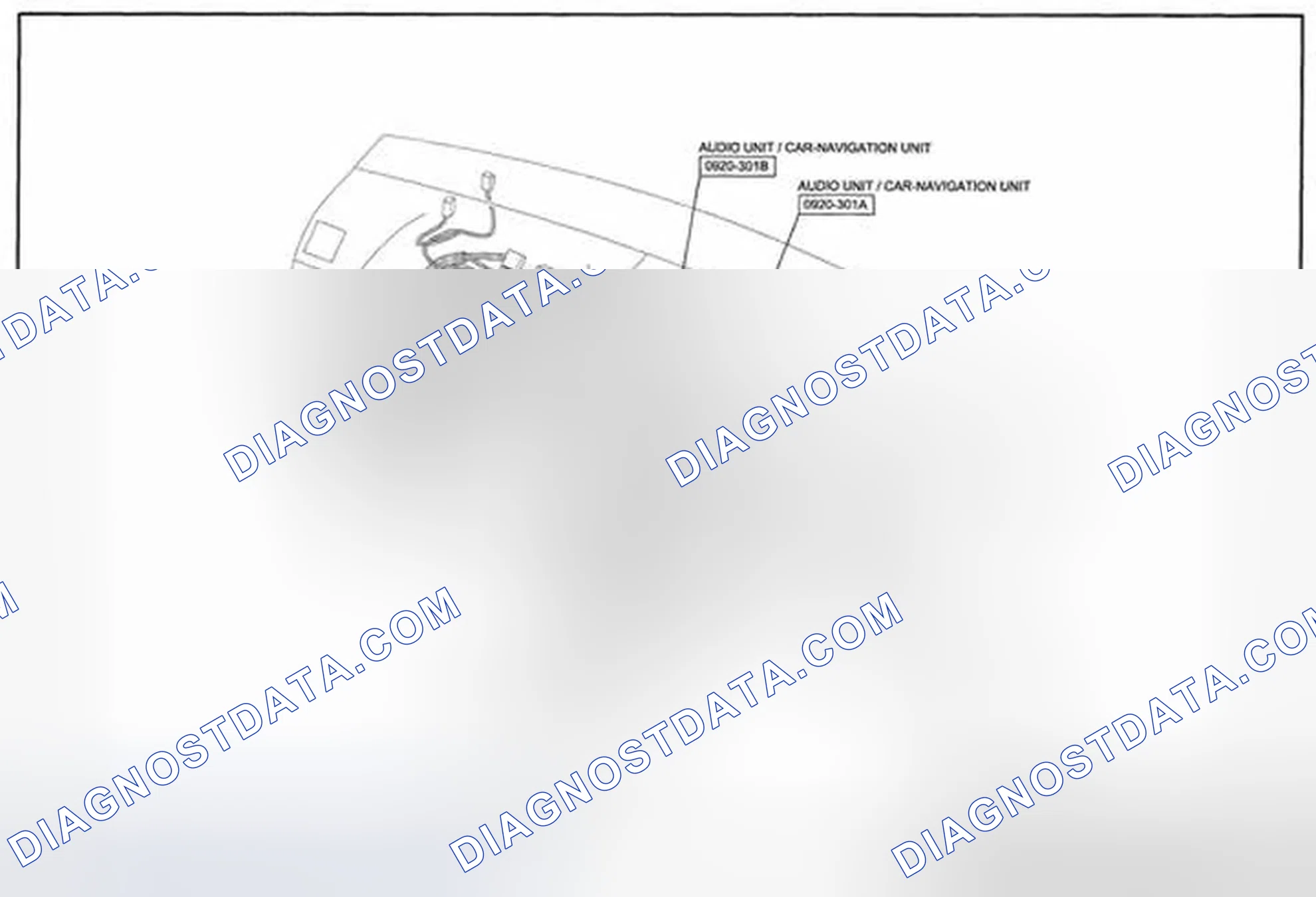 Scheme 301: Audio System (Bose® Type Audio) Wiring Diagram - 0920-3c (2 Of 2)