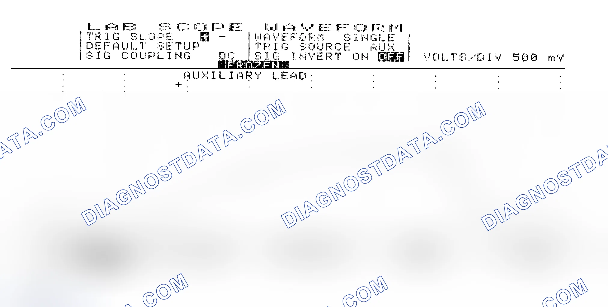 Scheme 14: Single Injector w/Excessive Current Flow - Current Pattern