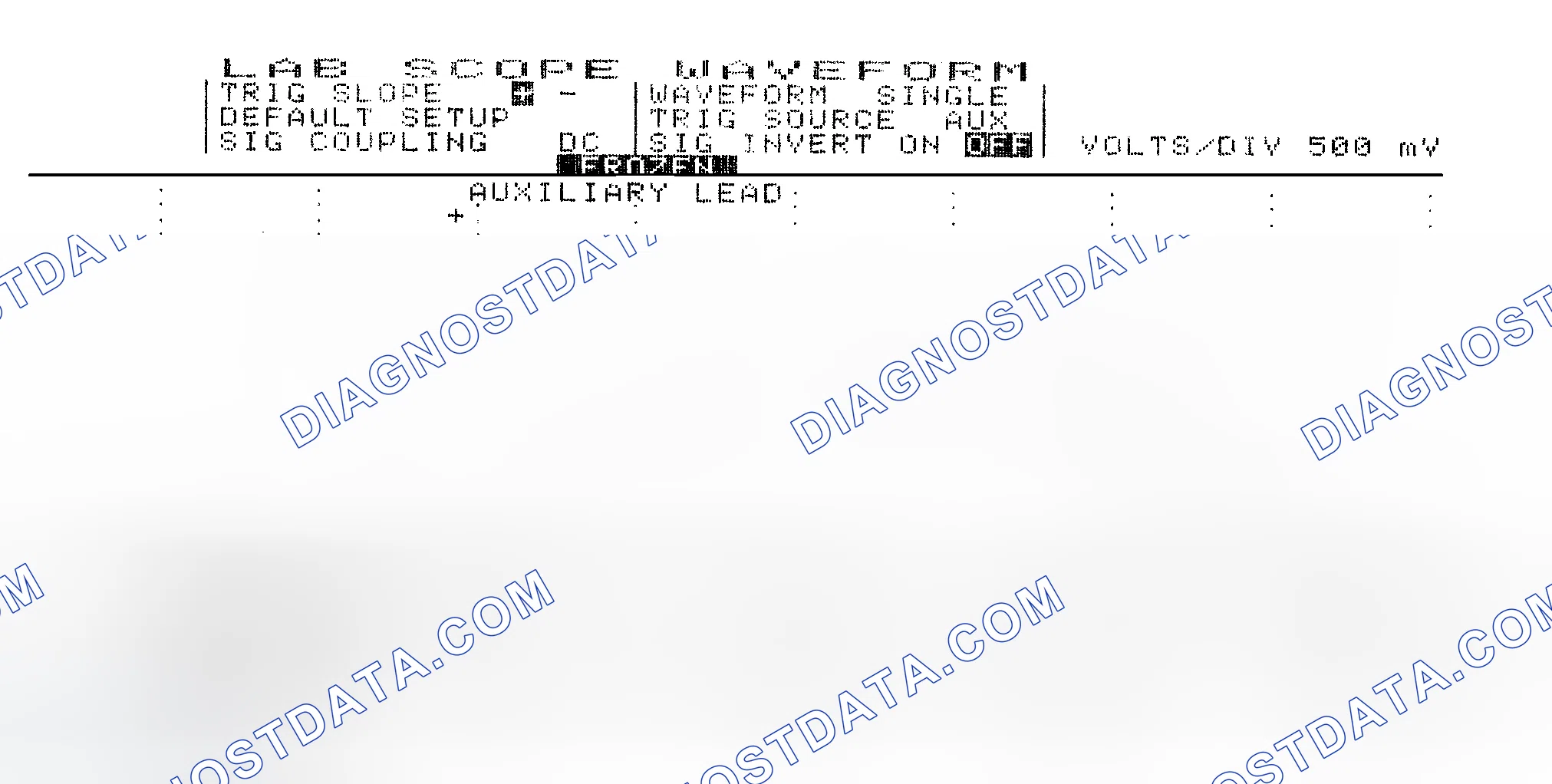 Scheme 14: Single Injector w/Excessive Current Flow - Current Pattern