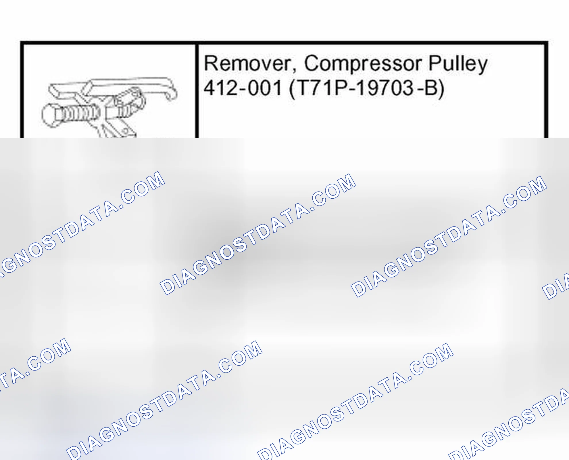 Scheme 210: Special Tool(s)