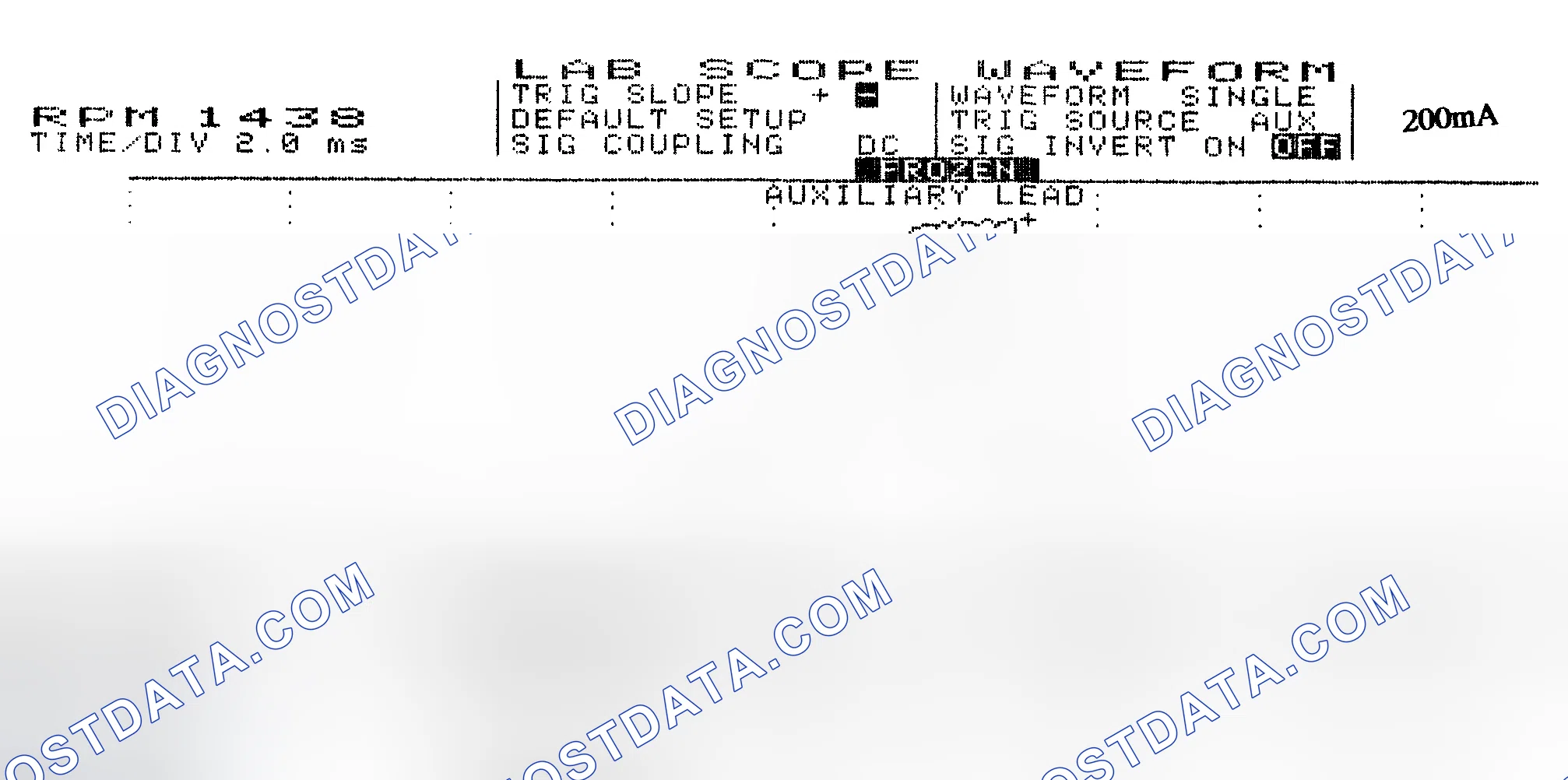Scheme 15: Single Injector w/Normal Current Flow - Current Pattern