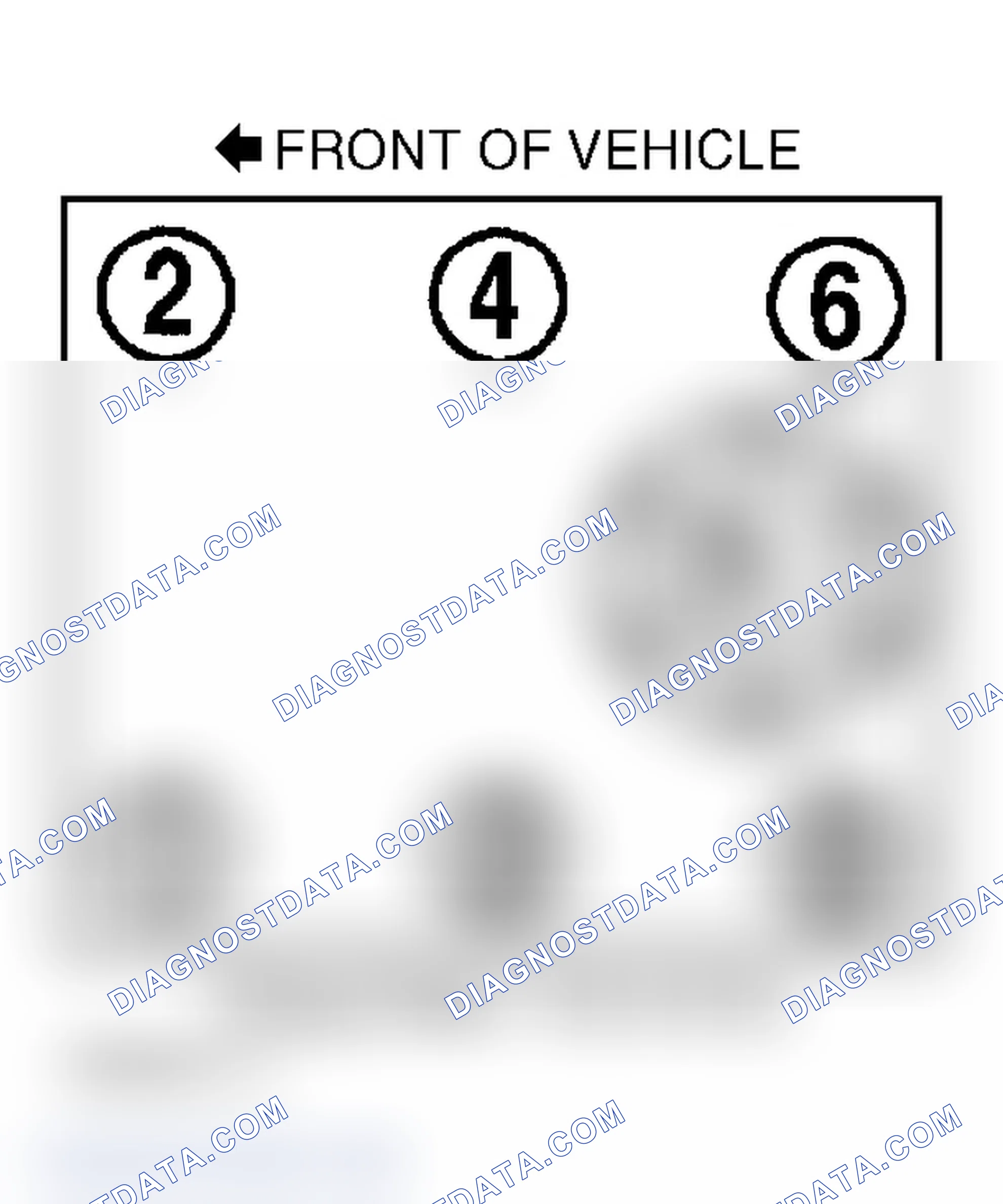 Scheme 5: Firing Order & Distributor Rotation 3.9L V6 (Dakota, Durango, Ram Pickup, Ram Van & Ram Wagon)