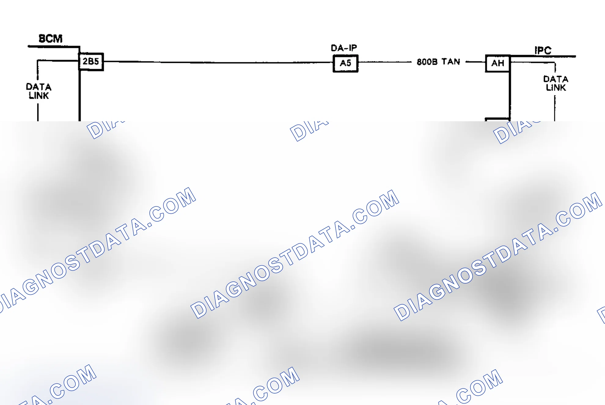 Scheme 24: CHART D-1, GROUNDED SERIAL DATA CIRCUIT - REATTA & RIVIERA
