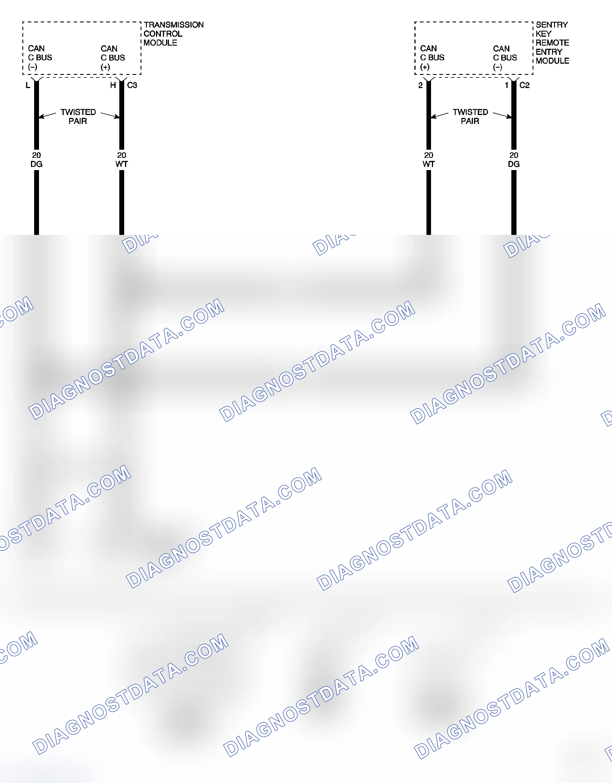 Scheme 275: P0600-NO TRANSMISSION BUS MESSAGE