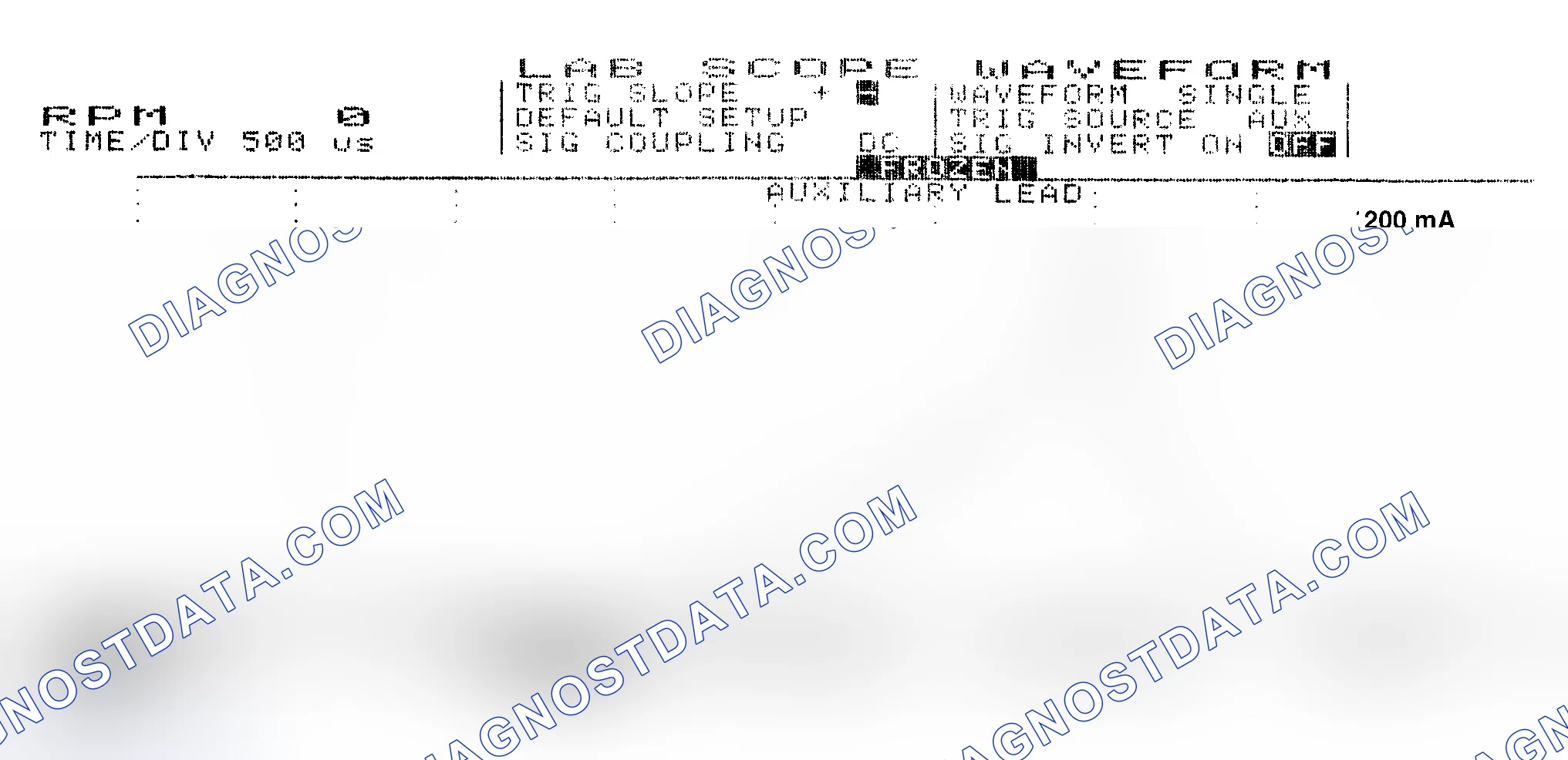 Scheme 17: Single Injector w/Normal Current Flow - Current Pattern