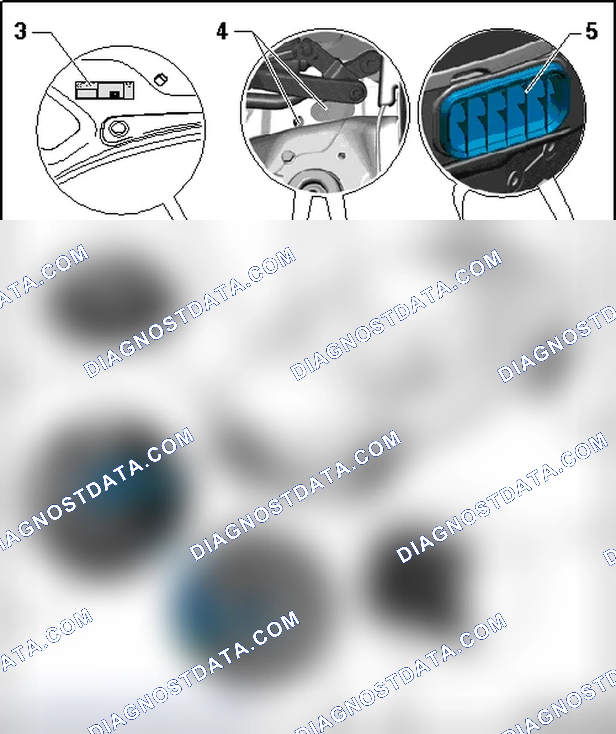 Scheme 8: COMPONENTS OUTSIDE OF PASSENGER COMPARTMENT, GROUP 1