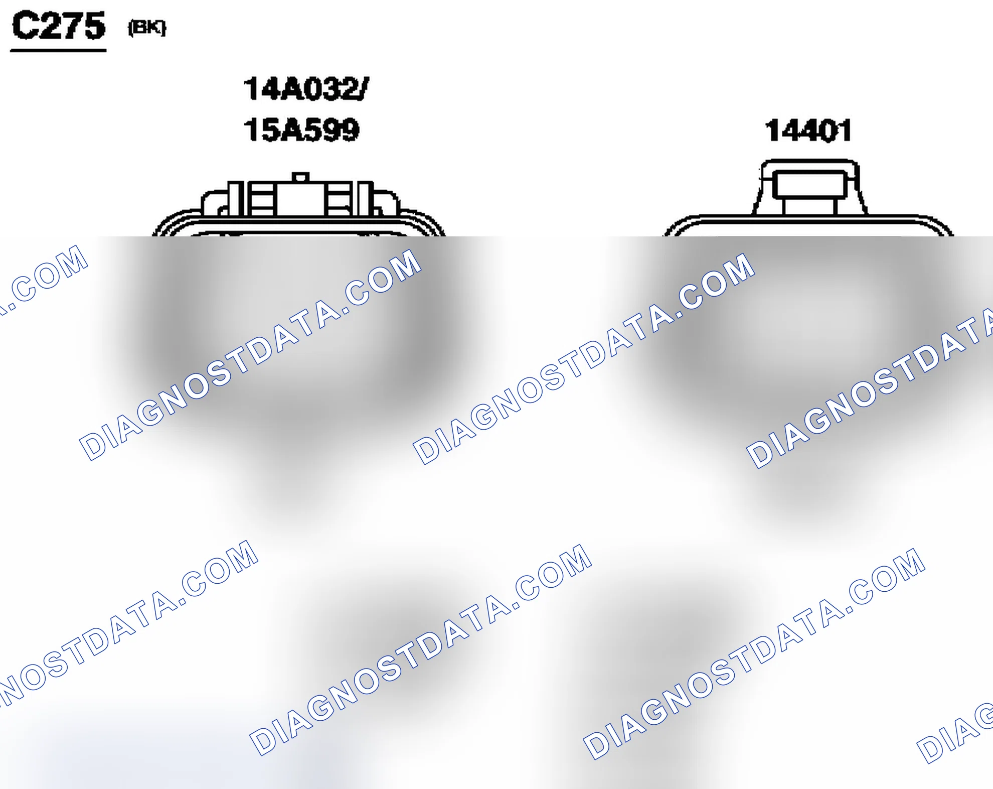 Scheme 99: Identifying Connectors C275, C277, C278 & C280