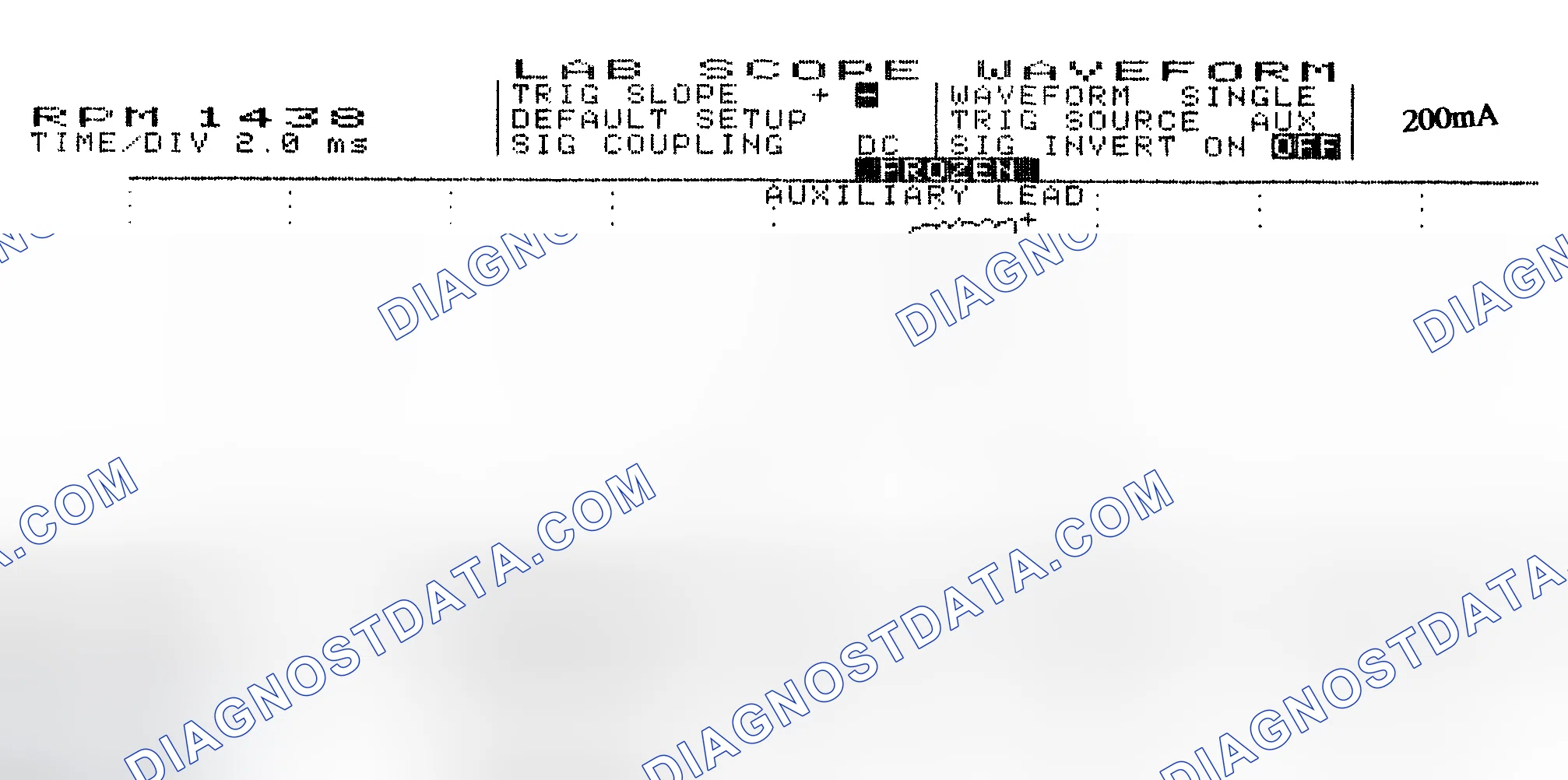 Scheme 15: Single Injector w/Normal Current Flow - Current Pattern