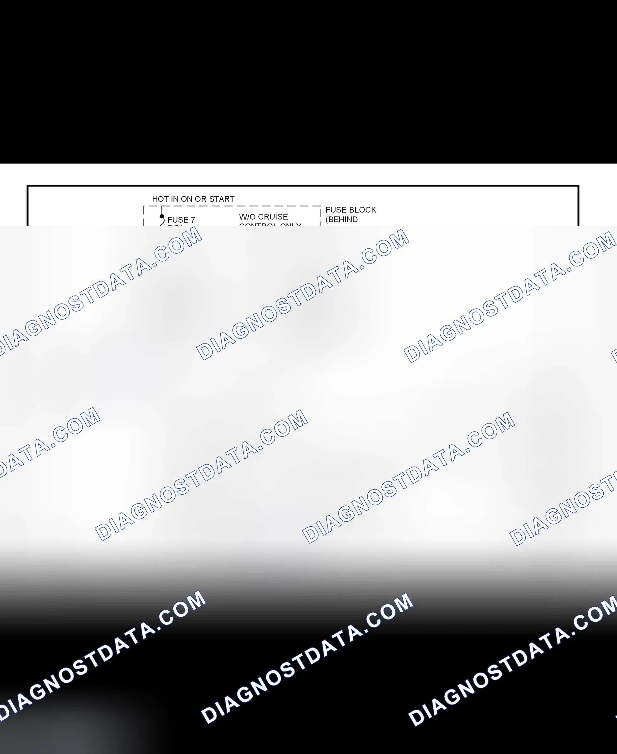 Scheme 16: Shift Lock System Circuit Diagram (1997 Nissan Sentra/200SX 1.6L)