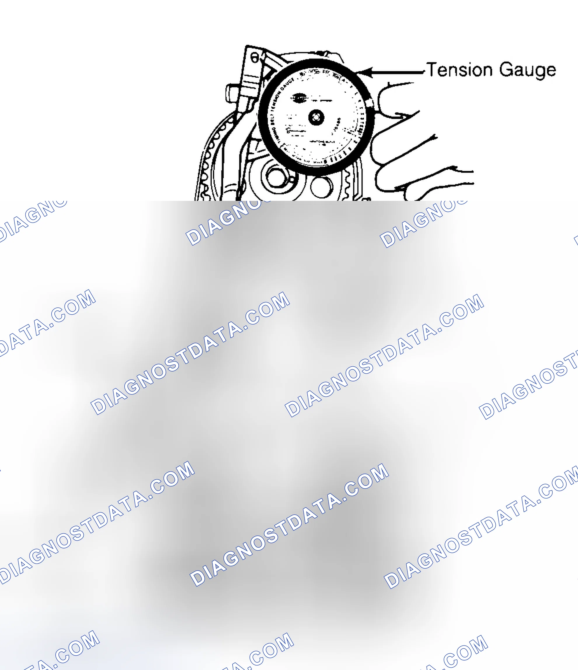 Scheme 3: Adjusting Typical Timing Belt Tension