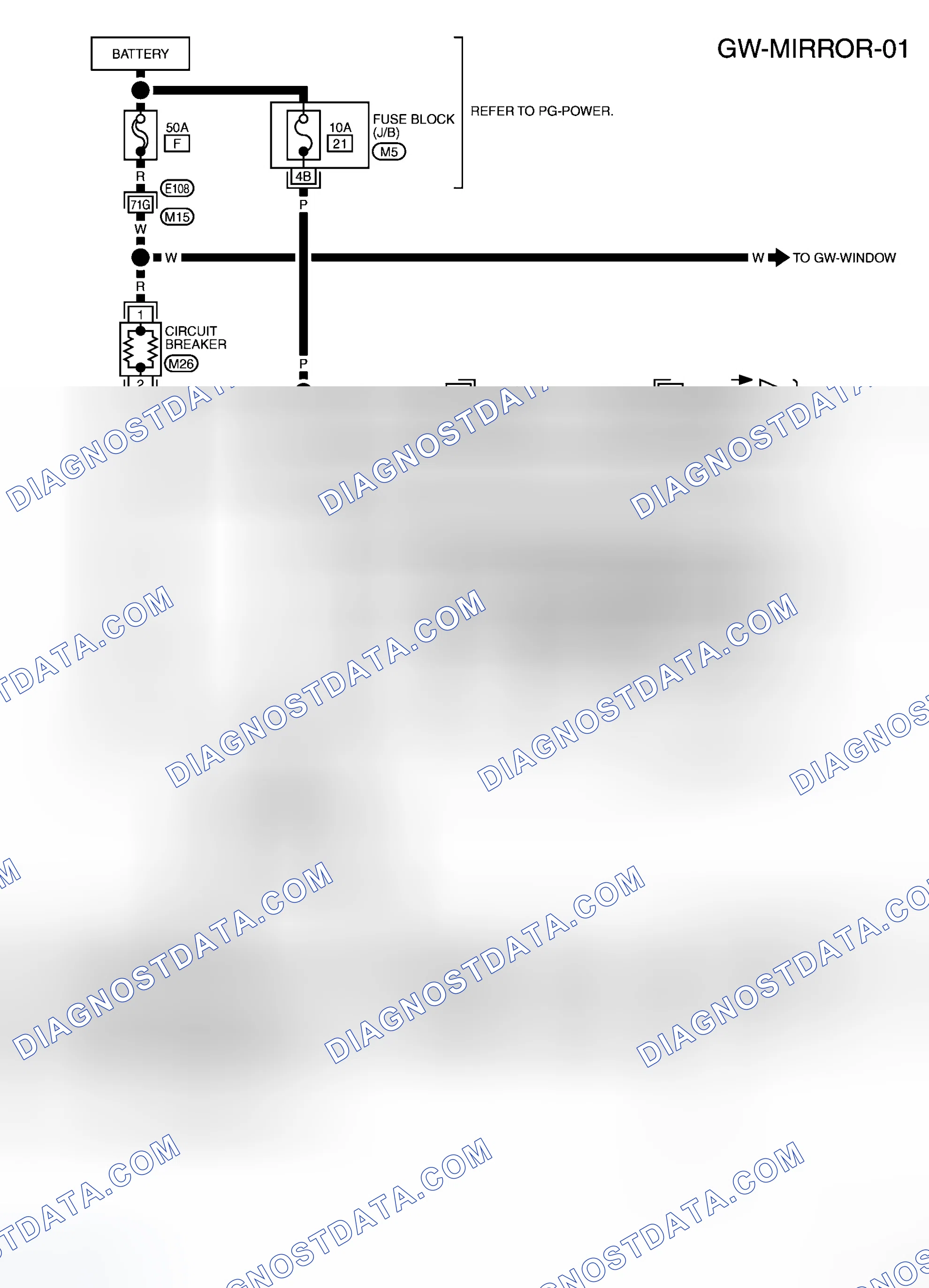 Scheme 123: Wiring Diagram -MIRROR