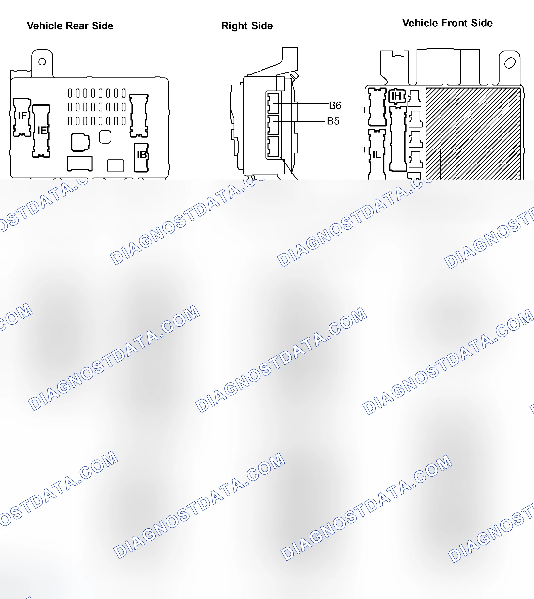 Scheme 22: TERMINALS OF ECU
