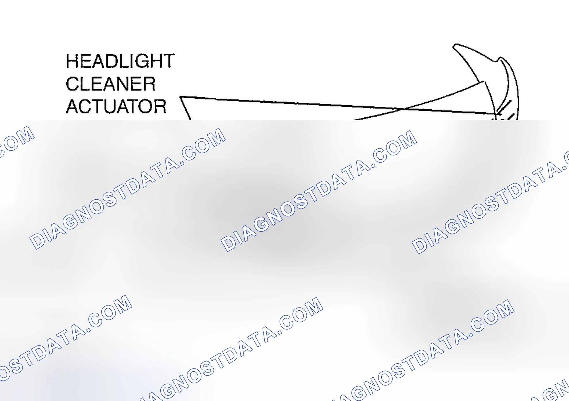 Scheme 30: HEADLIGHT CLEANER HOSE REMOVAL/INSTALLATION