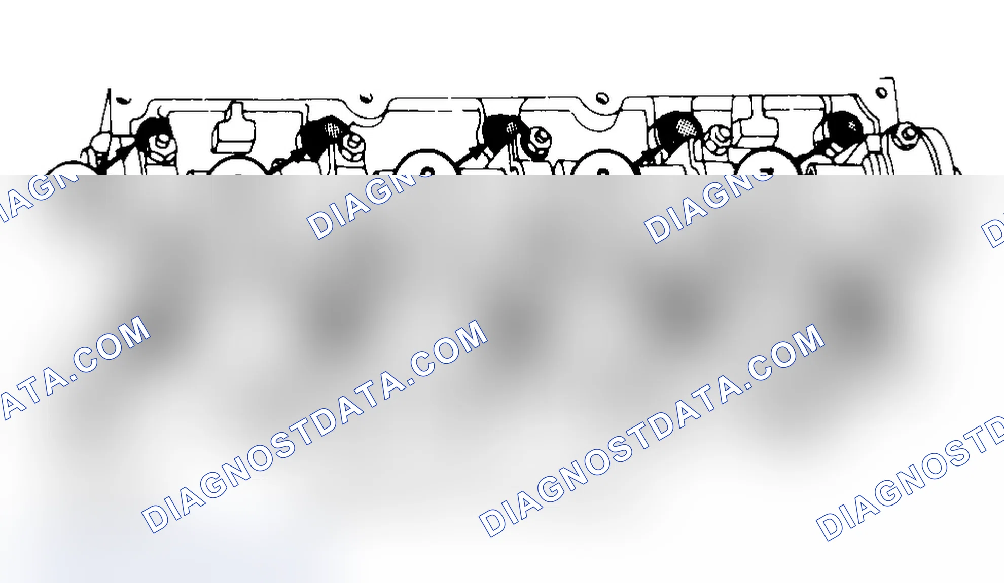 Scheme 3: Typical Cylinder Head Tightening or Loosening Sequence