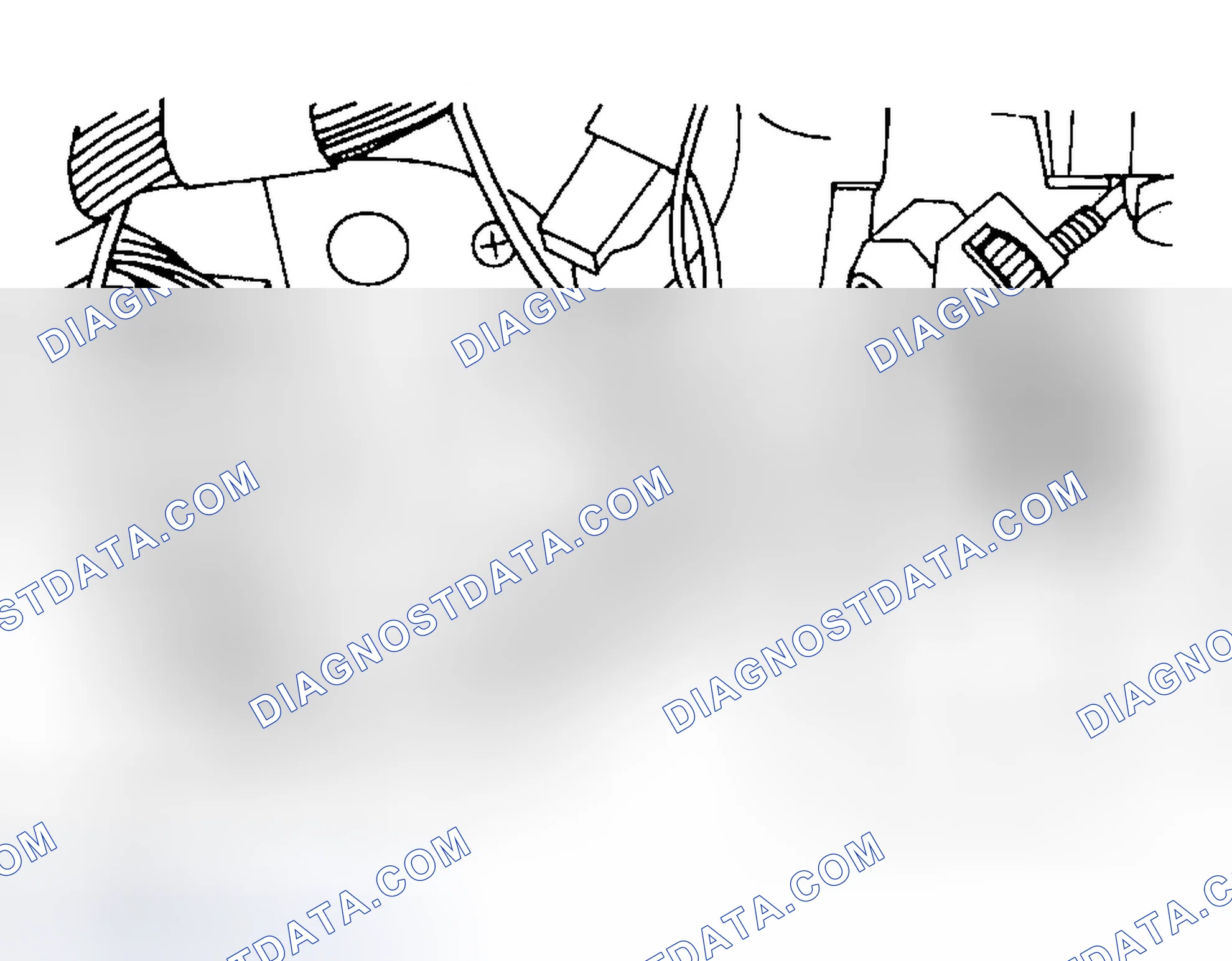 Scheme 772: CABLE/BRACKET ADJUSTMENT - SHIFT INDICATOR CABLE