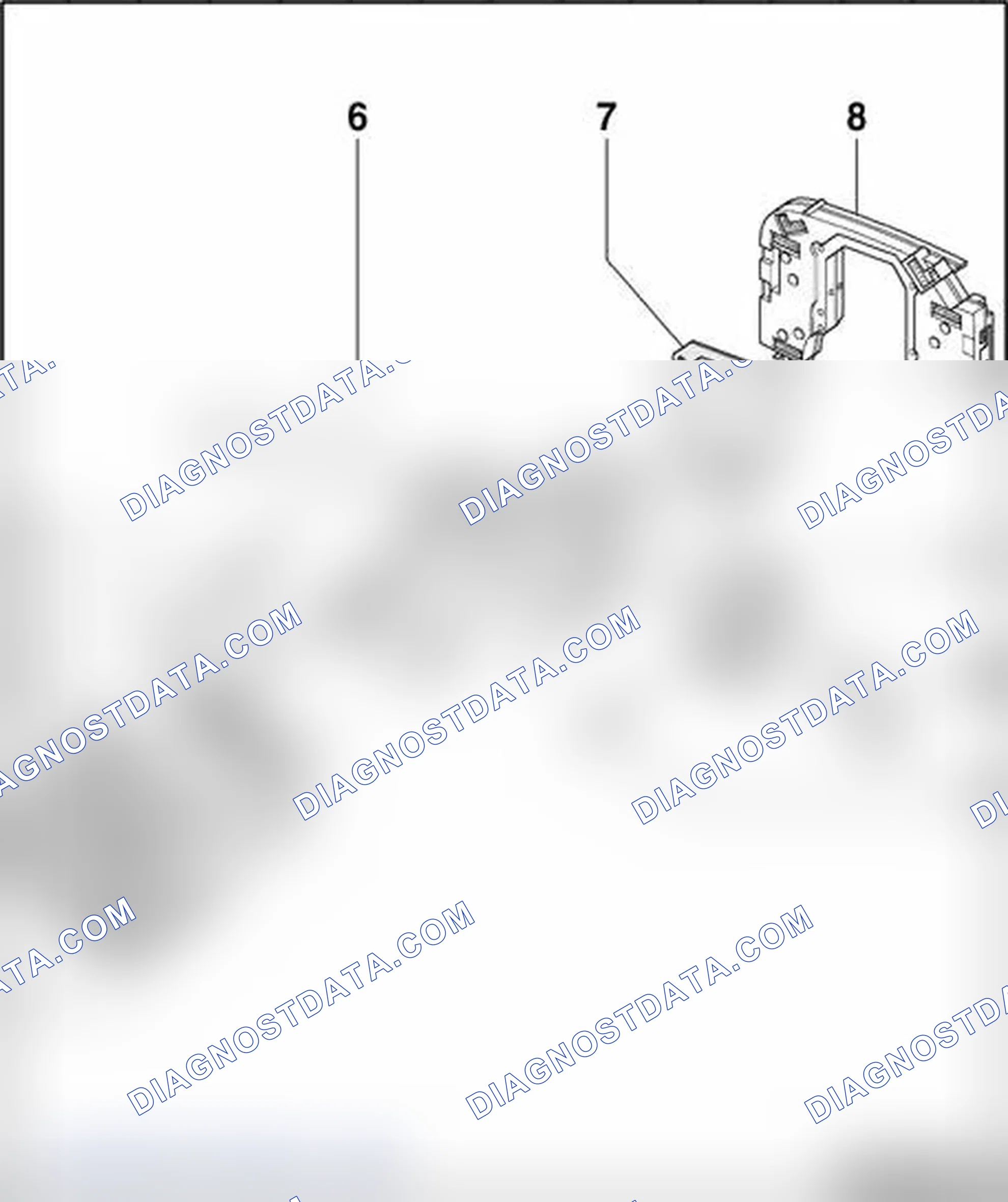 Scheme 280: Steering column switch module, assembly