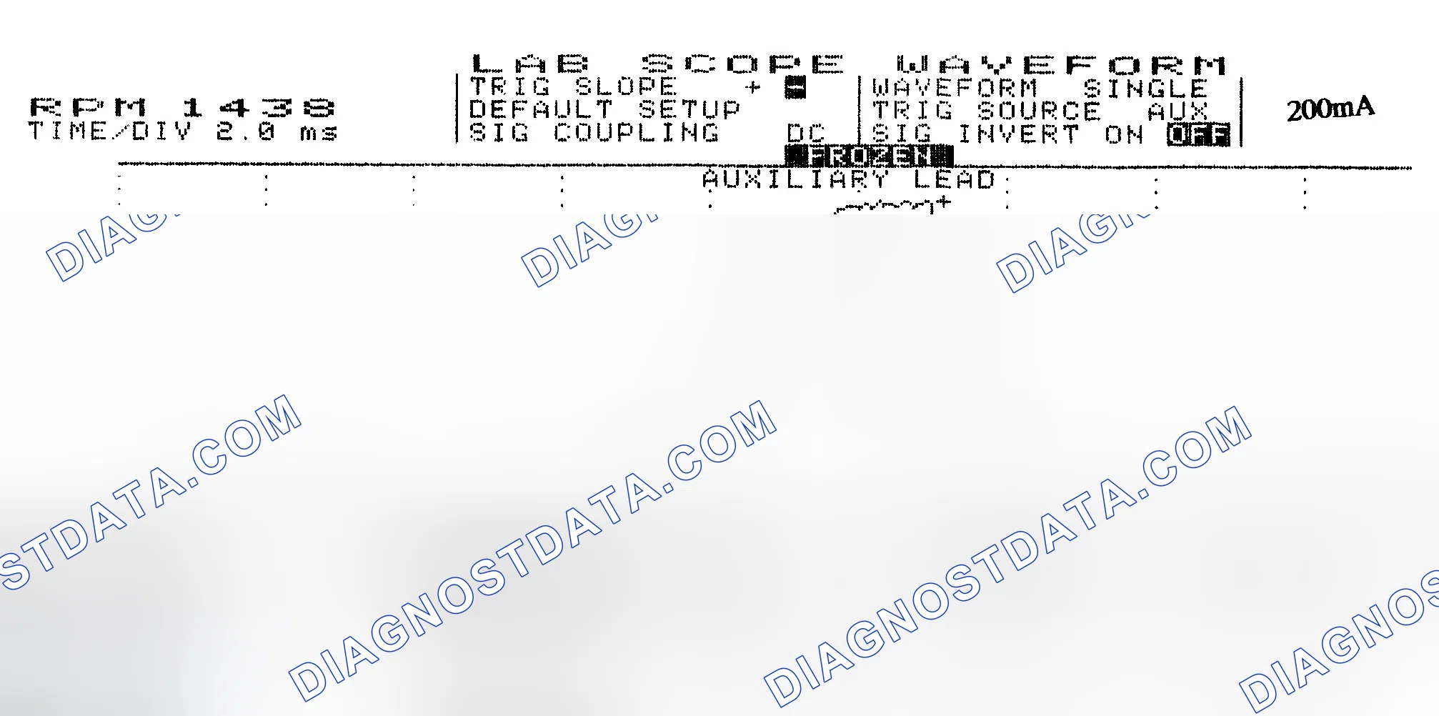 Scheme 15: Single Injector w/Normal Current Flow - Current Pattern