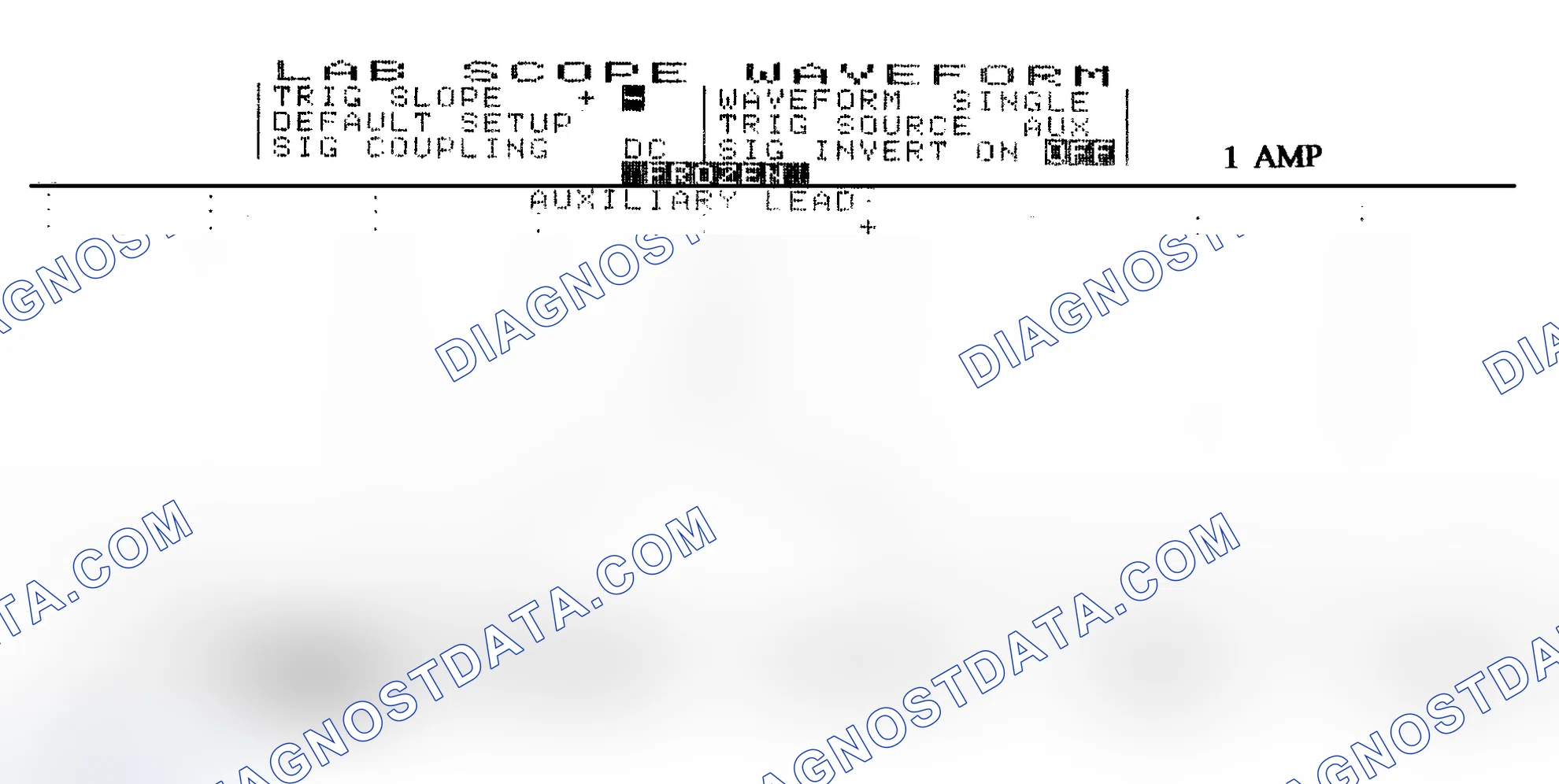 Scheme 20: Single Injector w/Normal Current Flow - Current Pattern