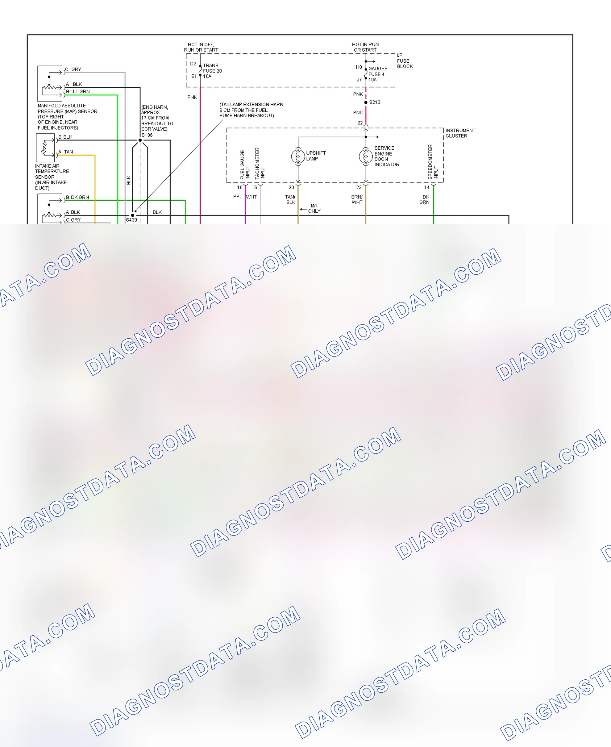 Scheme 91: PCM Wiring Diagram (Pickup - 5.7L CNG - 5 Of 6)