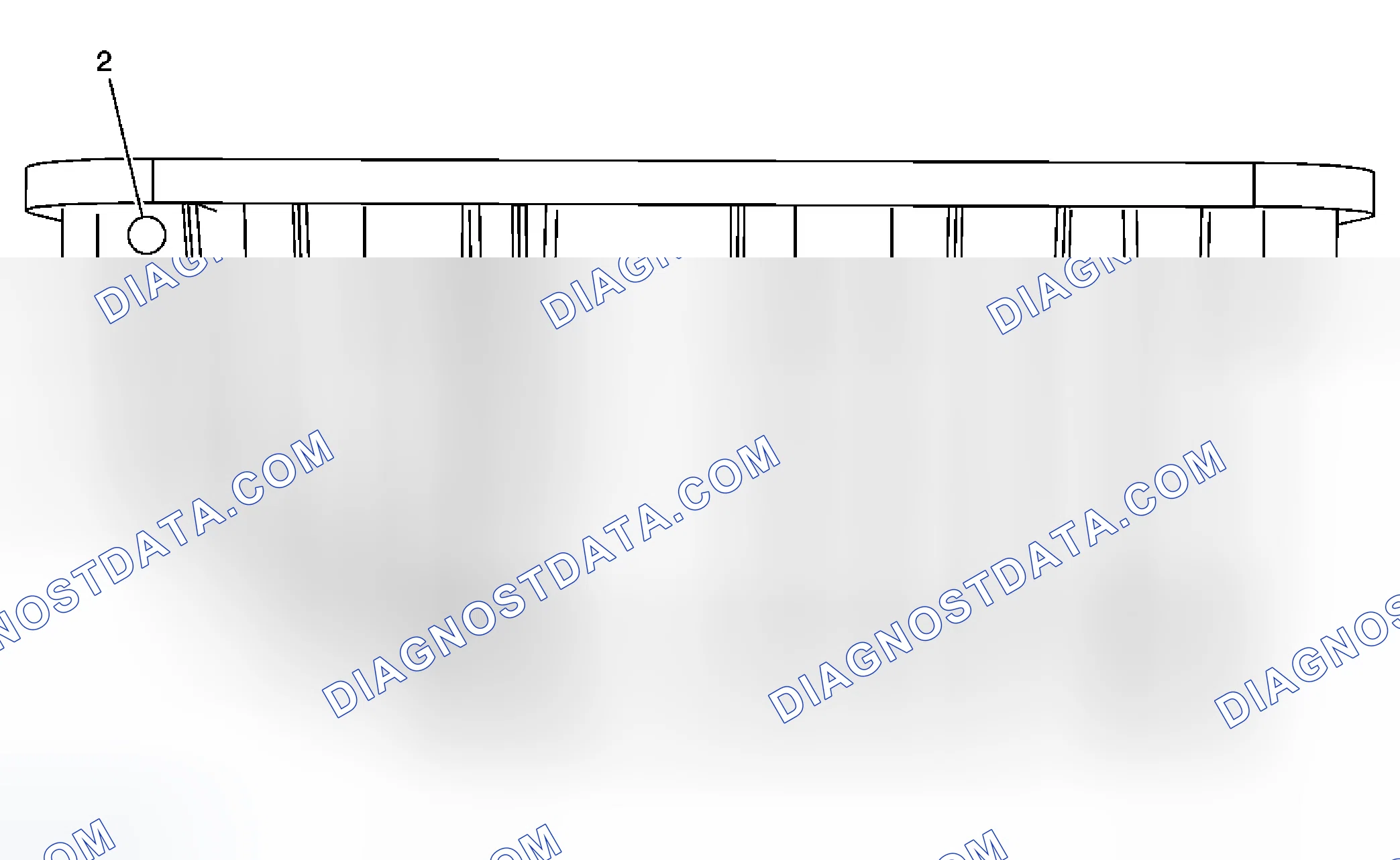 Scheme 439: Upper Oil Pan - Front View