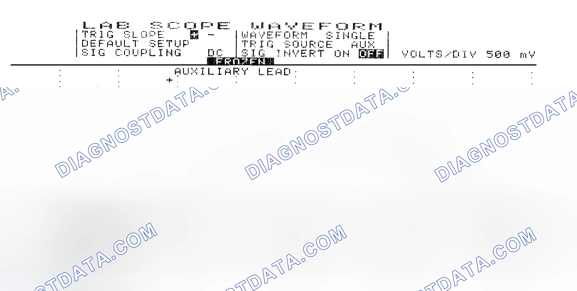 Scheme 14: Single Injector w/Excessive Current Flow - Current Pattern