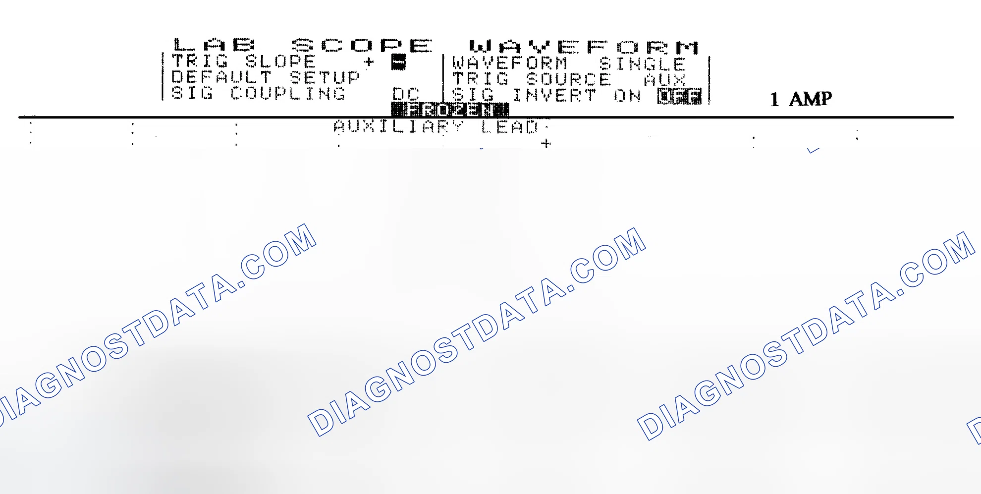 Scheme 20: Single Injector w/Normal Current Flow - Current Pattern