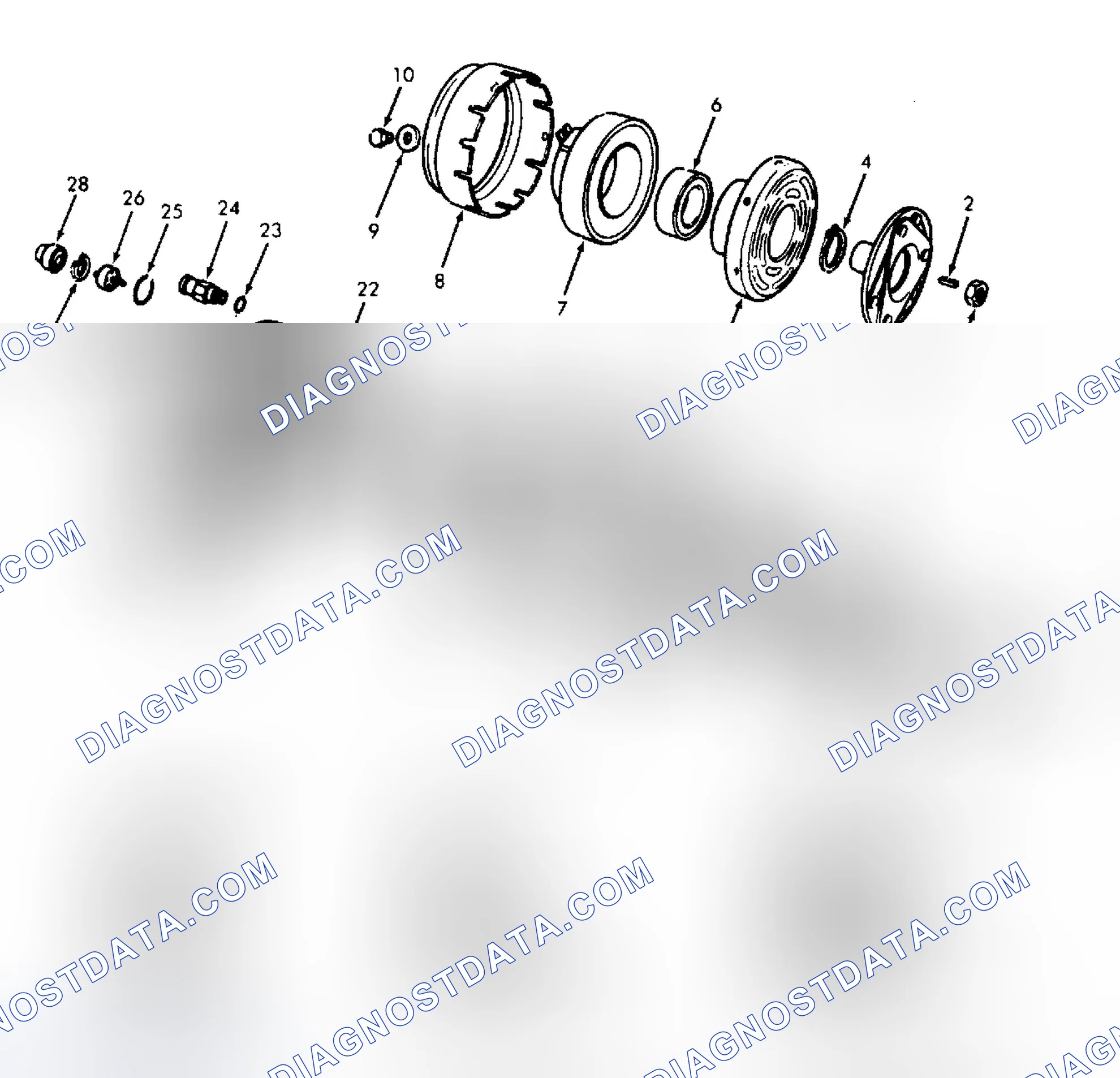 Scheme 13: Removal (Poly Groove-Type Belt Drive)