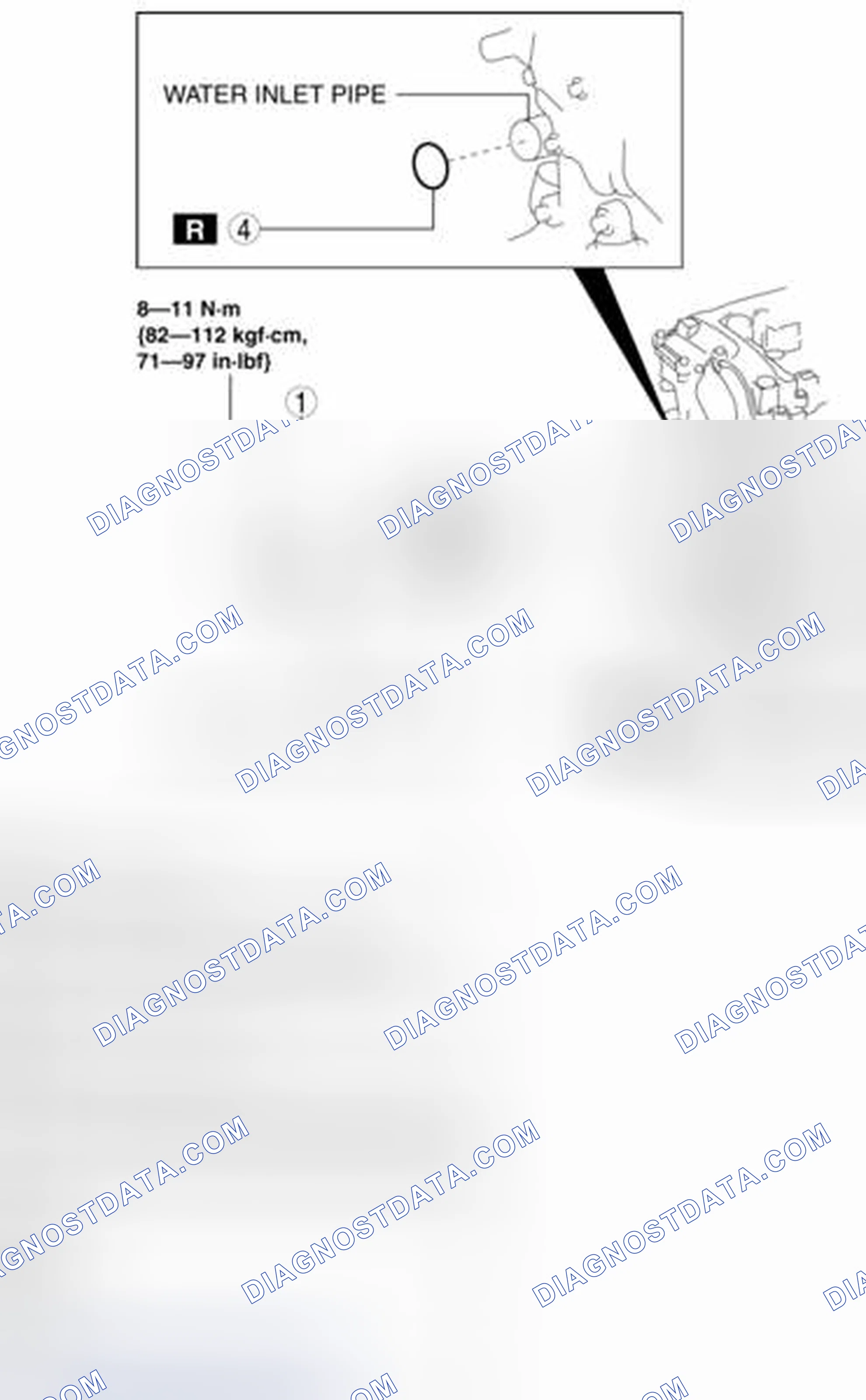 Scheme 36: Identifying Water Pump Component Removal Order With Torque Specifications