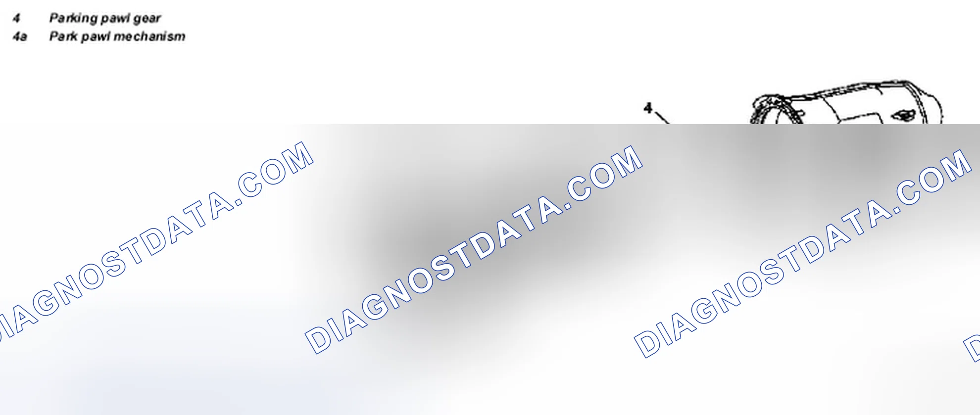 Scheme 197: Park pawl, location/task/design/function - GF27.10-P-5100GA