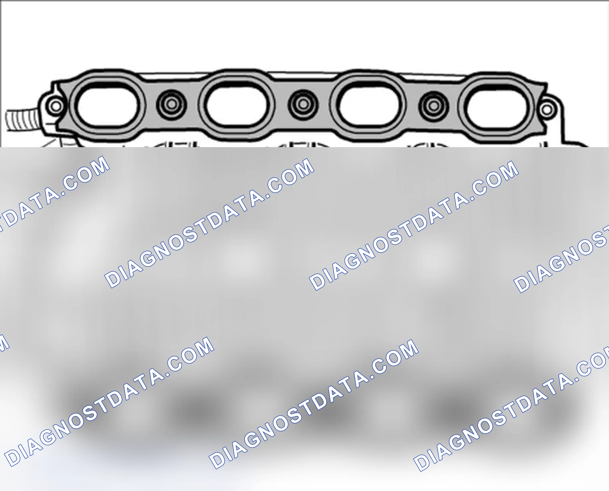 Scheme 100: Installing intake-air distributor