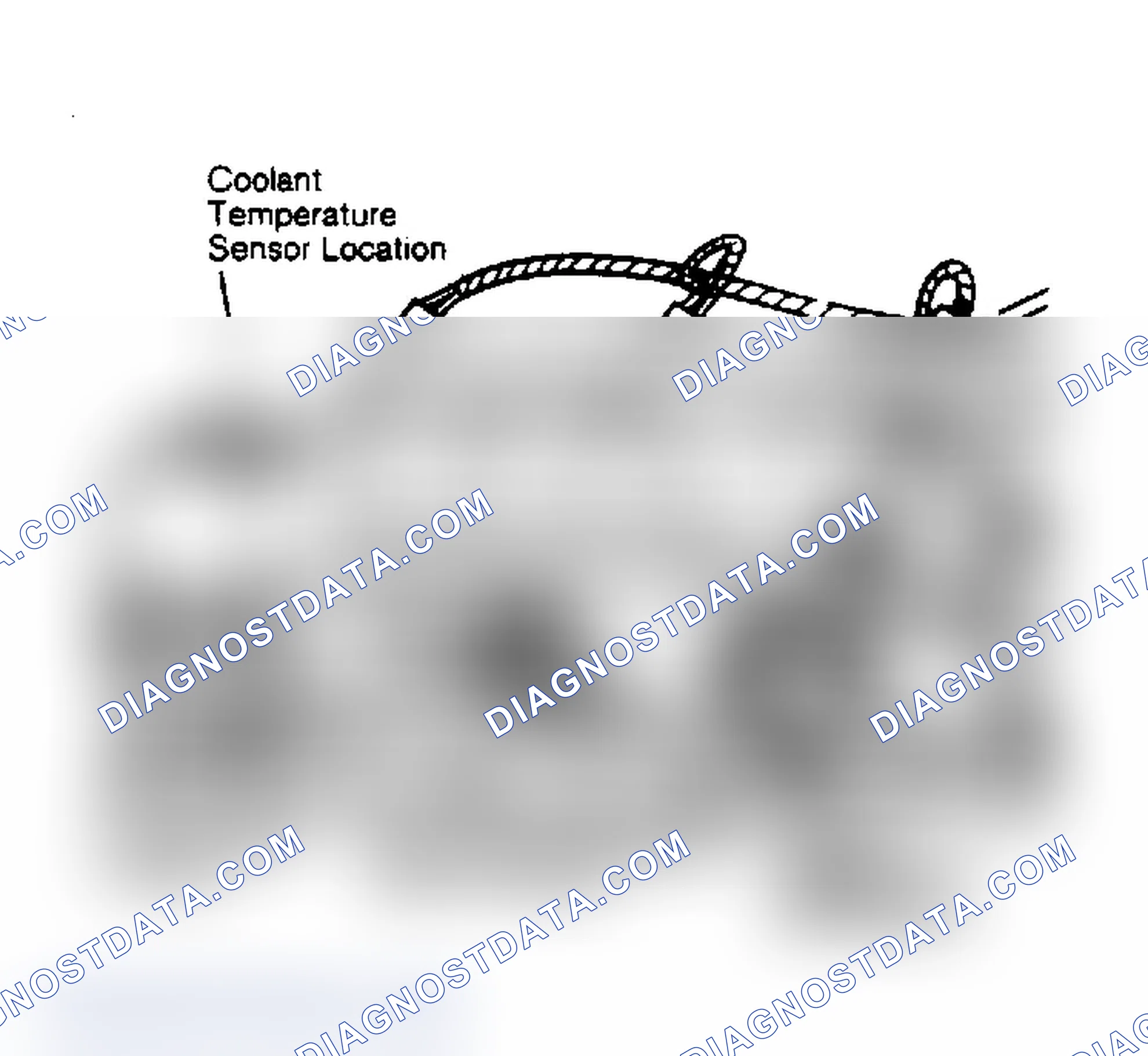 Scheme 18: 5.0L Engine Temperature Sensor Locations