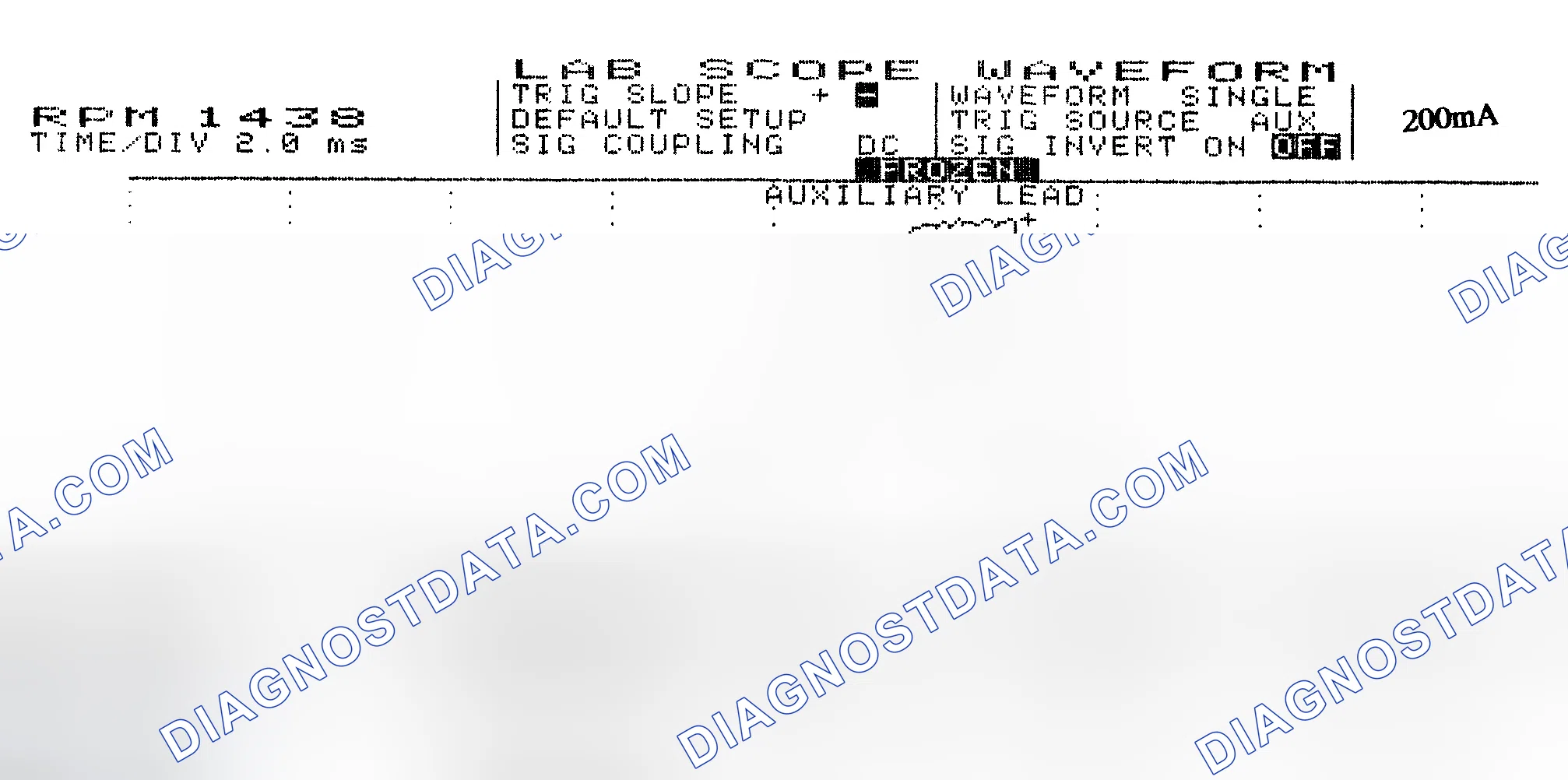 Scheme 15: Single Injector w/Normal Current Flow - Current Pattern