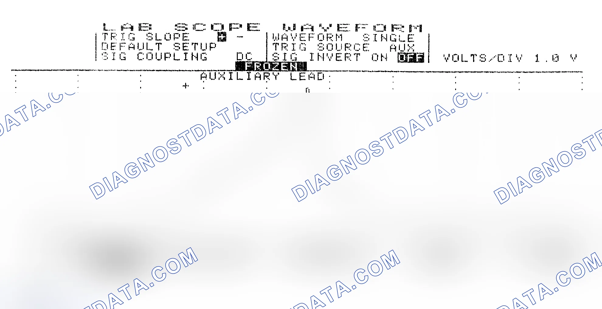 Scheme 19: Single Injector w/Excessive Current Flow - Current Pattern